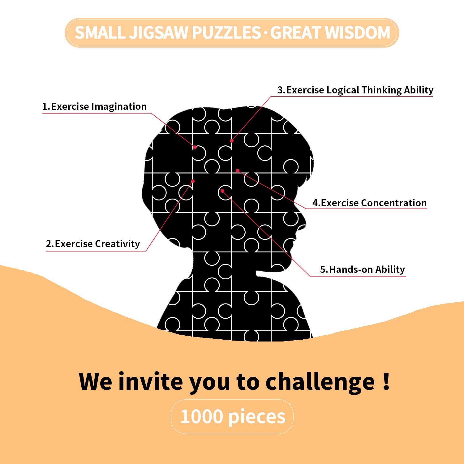 1000-Piece Wooden Jigsaw Puzzle - Flatiron Building New York at Dusk | Educational Puzzle for Adults & Kids | Stress Relief & Brain Training | Perfect for Family Game Night & Home Decor