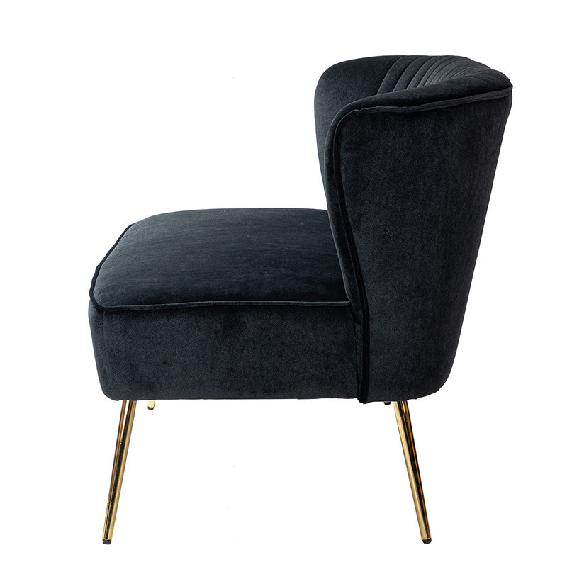 Bariana Velvet Loveseat - Soft & Luxurious Small Couch for Living Room, Bedroom, or Office - Perfect for Cozy Seating & Home Decor