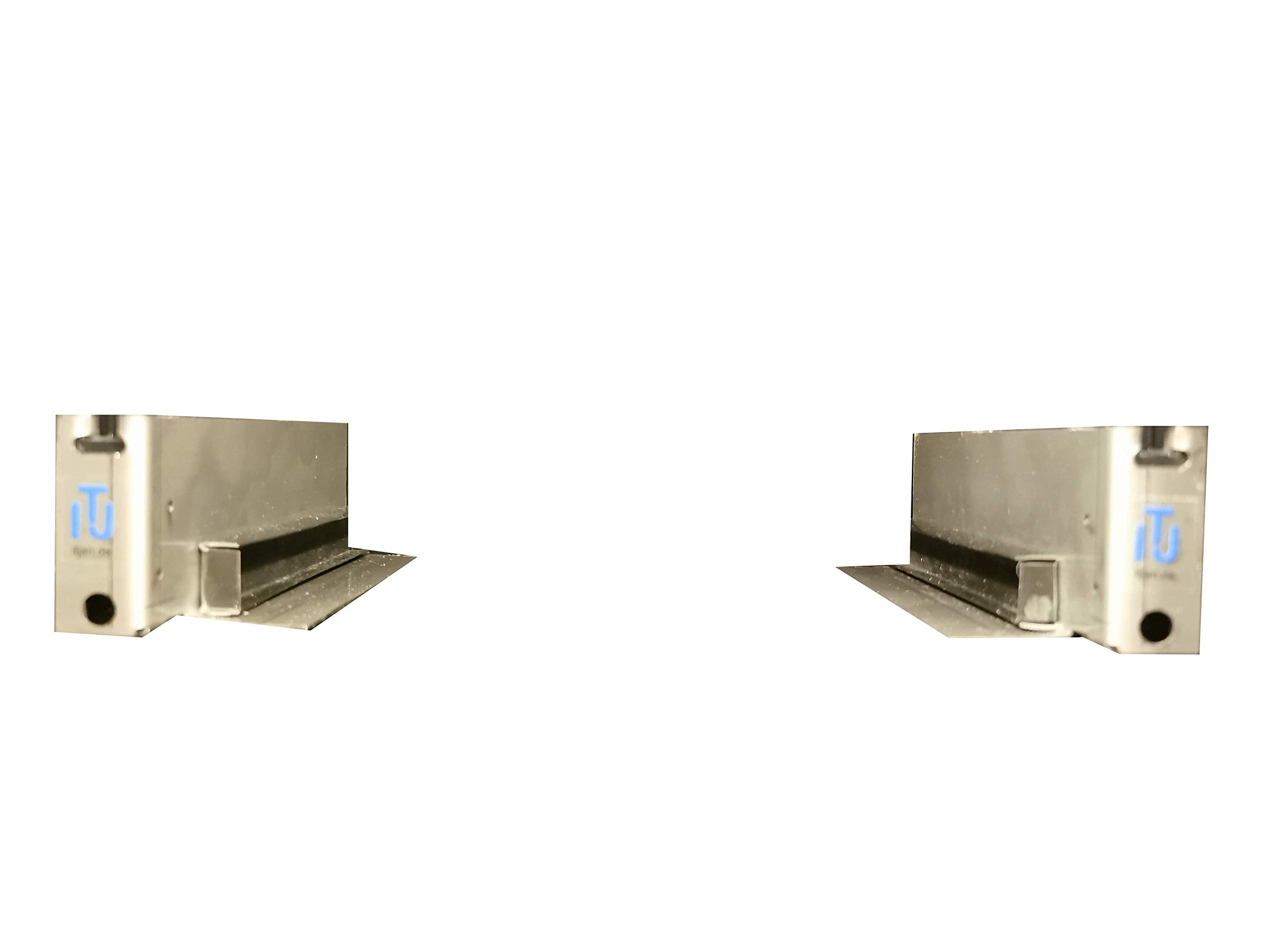 10 Inch ITX Case Cabinet Rack Rail - Tool-Free Click Assembly for Computer Cases | Perfect for Home Office & Server Room Organization