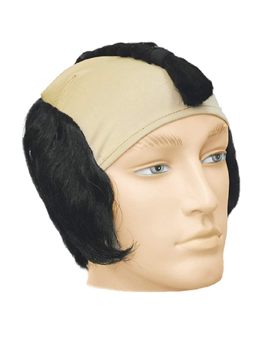 Authentic Japanese Warrior Lace Front Wigs - High-Quality Synthetic Hair for Cosplay & Costume | Perfect for Halloween, Anime Conventions & Themed Parties