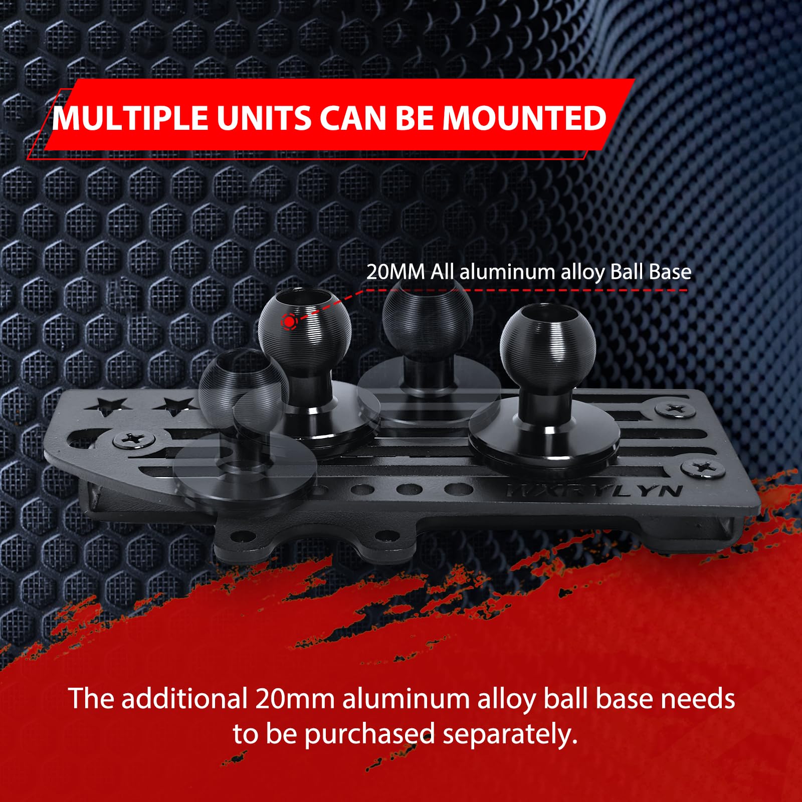 2024 Jeep Wrangler JL Metal Dash Phone Mount Holder - Universal Smartphone Clamp for iPhone & Android - Perfect for Off-Roading, Navigation & Hands-Free Driving (Driver Side)