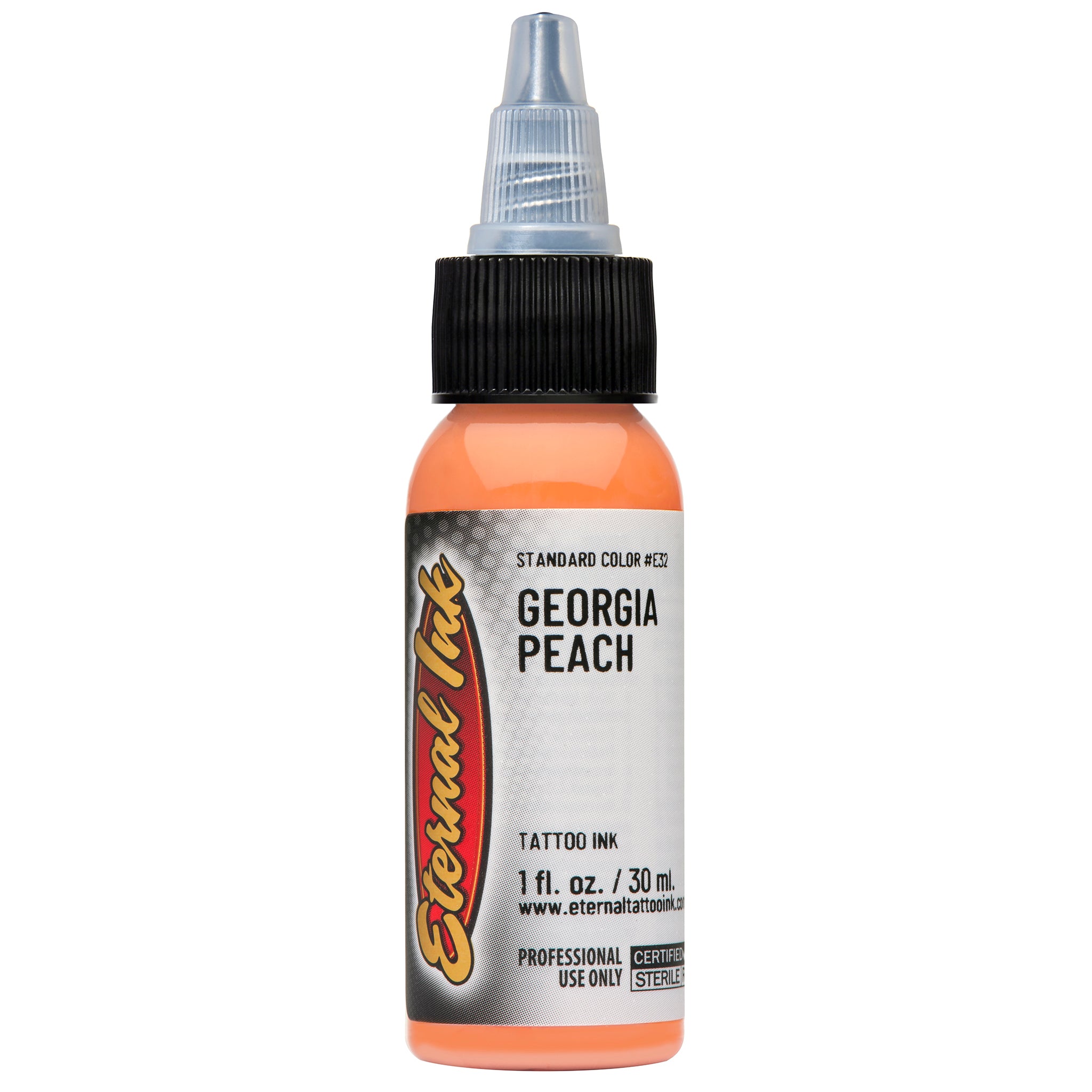 Eternal Georgia Peach Ink - Premium Tattoo Ink for Vibrant, Long-Lasting Body Art - Perfect for Professional Tattoo Artists and DIY Enthusiasts