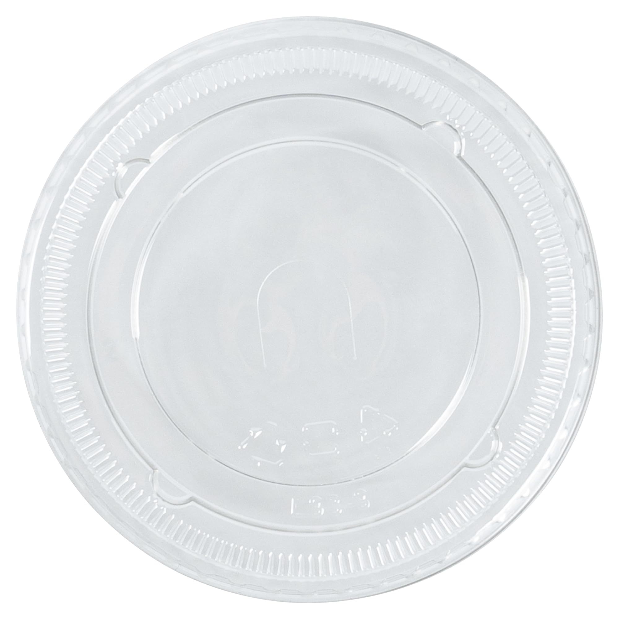Restaurantware Visage Flat Lids for 9, 12 & 16 oz Disposable Cups - 1000 Clear Plastic Drinking Cup Lids with Straw Slot | Recyclable & BPA-Free | Perfect for Coffee Shops, Smoothie Bars & Takeout Restaurants