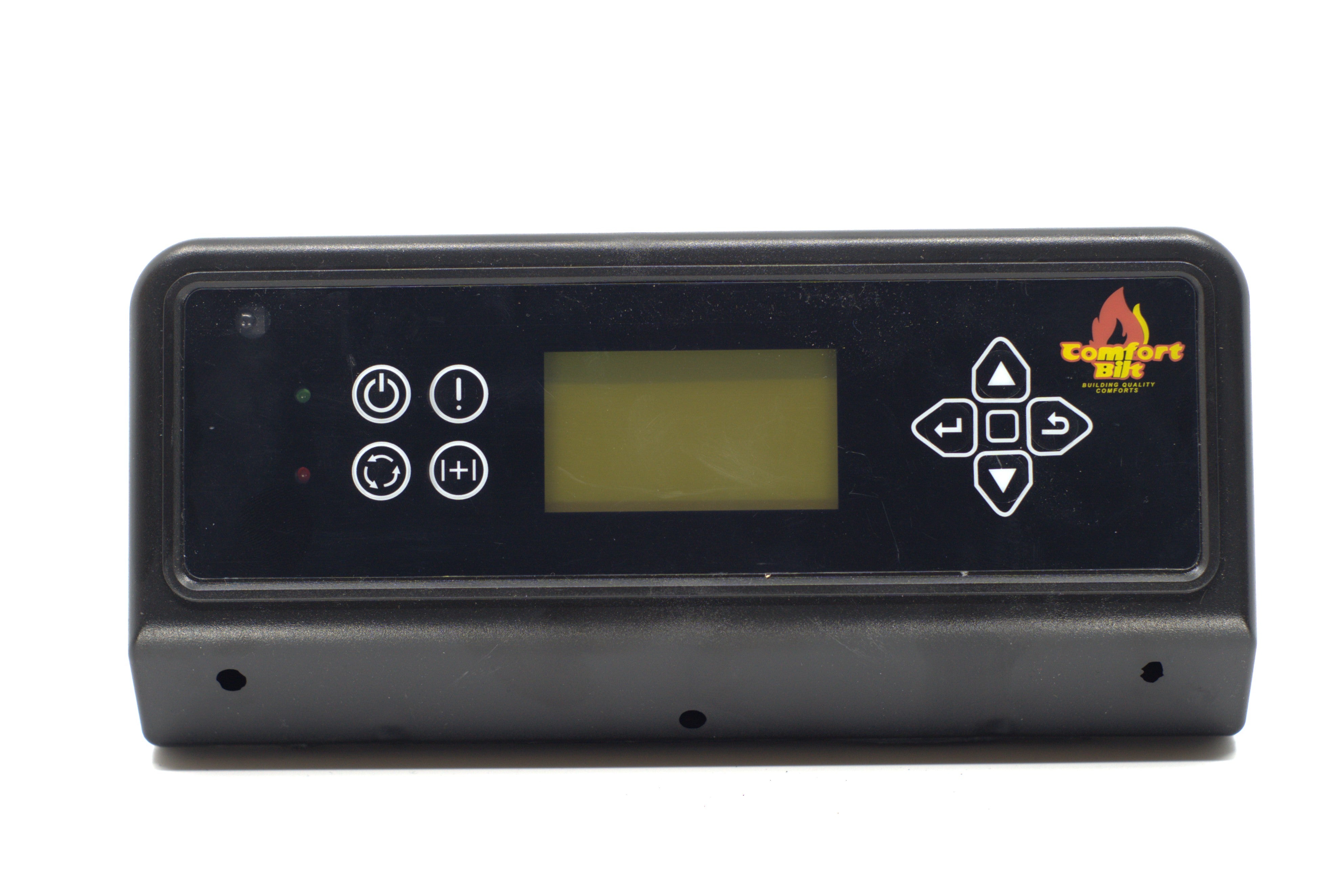 ComfortBilt Pellet Stove Control Panel - Digital Thermostat & User Interface for Home Heating - Perfect for Living Rooms, Basements, and Cabins