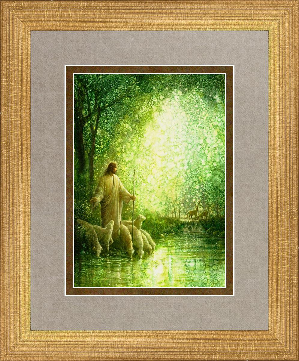 Feed My Sheep By Yongsung Kim - Inspirational Christian Wall Art for Home & Church Decor - Perfect for Living Room, Bedroom & Office