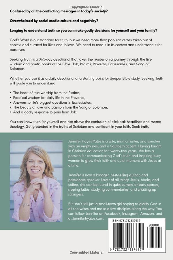 Seeking Truth: 365-Day Devotional Journey Through the Wisdom & Poetic Books of the Bible - Daily Inspiration for Christian Meditation & Bible Study
