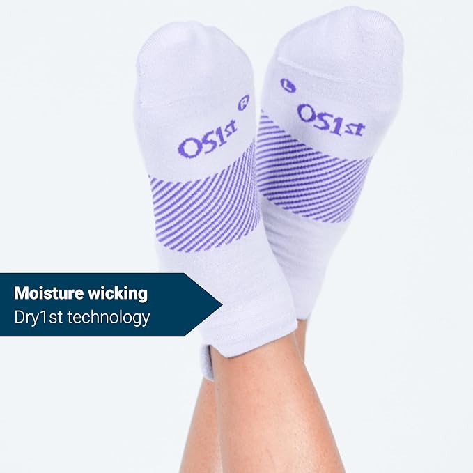 OS1st Wicked Comfort No Show Socks - Ultra Soft Breathable Invisible Socks for Men & Women - Perfect for Running, Sneakers, and Everyday Wear