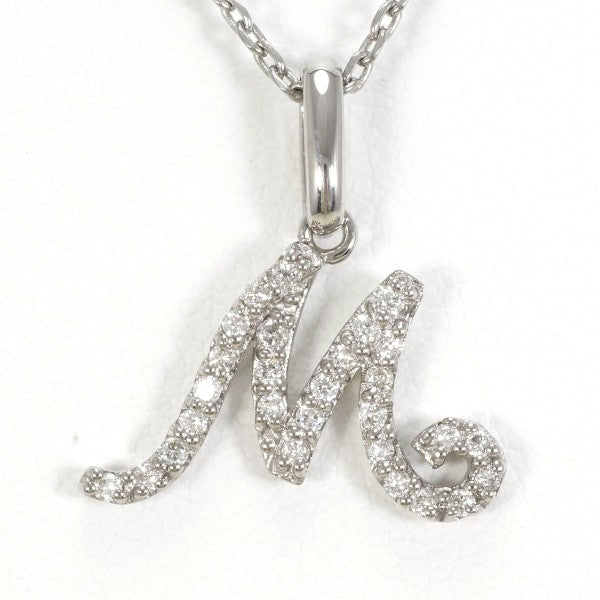 18K & 14K White Gold Diamond Necklace for Women - Elegant Pendant Jewelry Gift for Anniversary, Wedding & Special Occasions