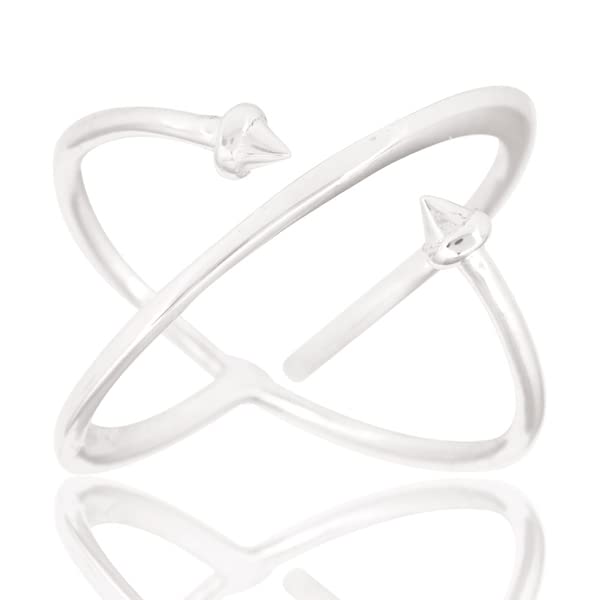 925 Sterling Silver Rings for Women & Teens - Elegant Gold Plated & Plain Silver Rings | Perfect for Gifts, Anniversaries & Everyday Wear (Size 8)