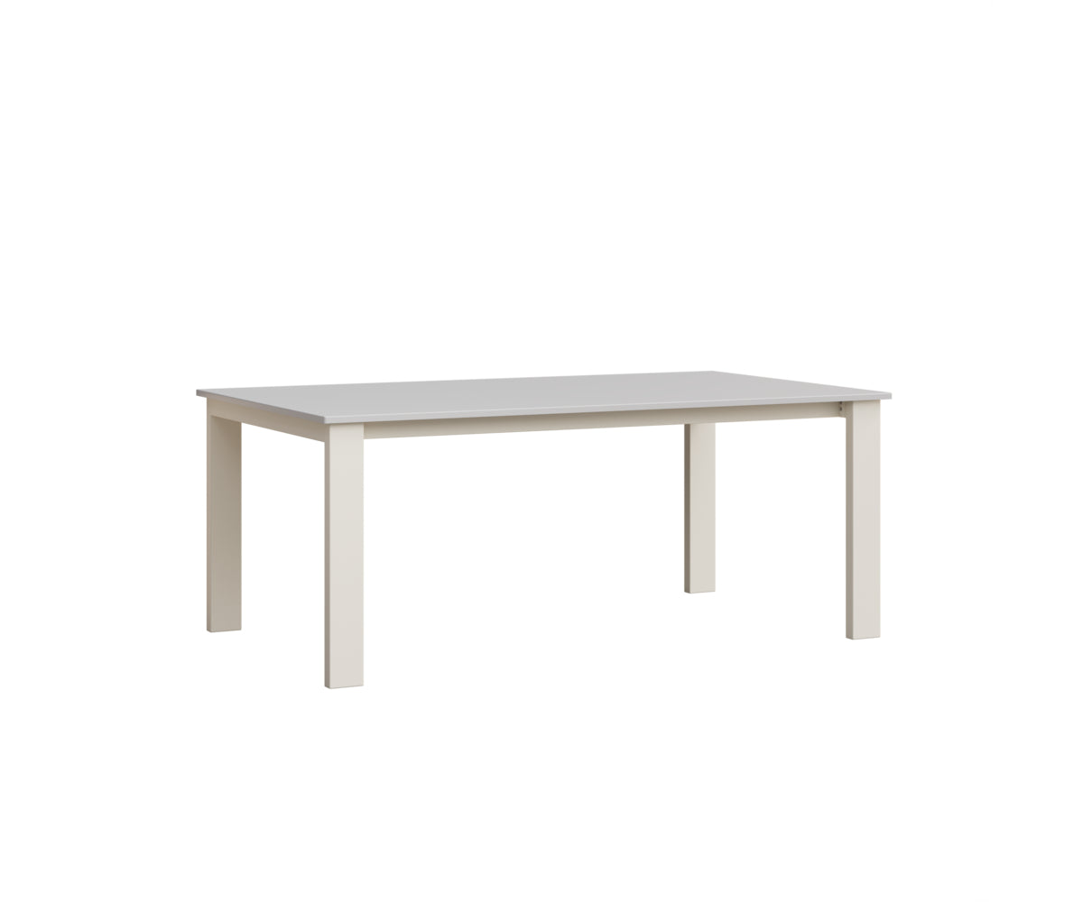 Berlin Gardens Berkley Expandable 42x72 Rectangular Dining Table - Outdoor Patio Furniture for Garden, Deck & Backyard Dining