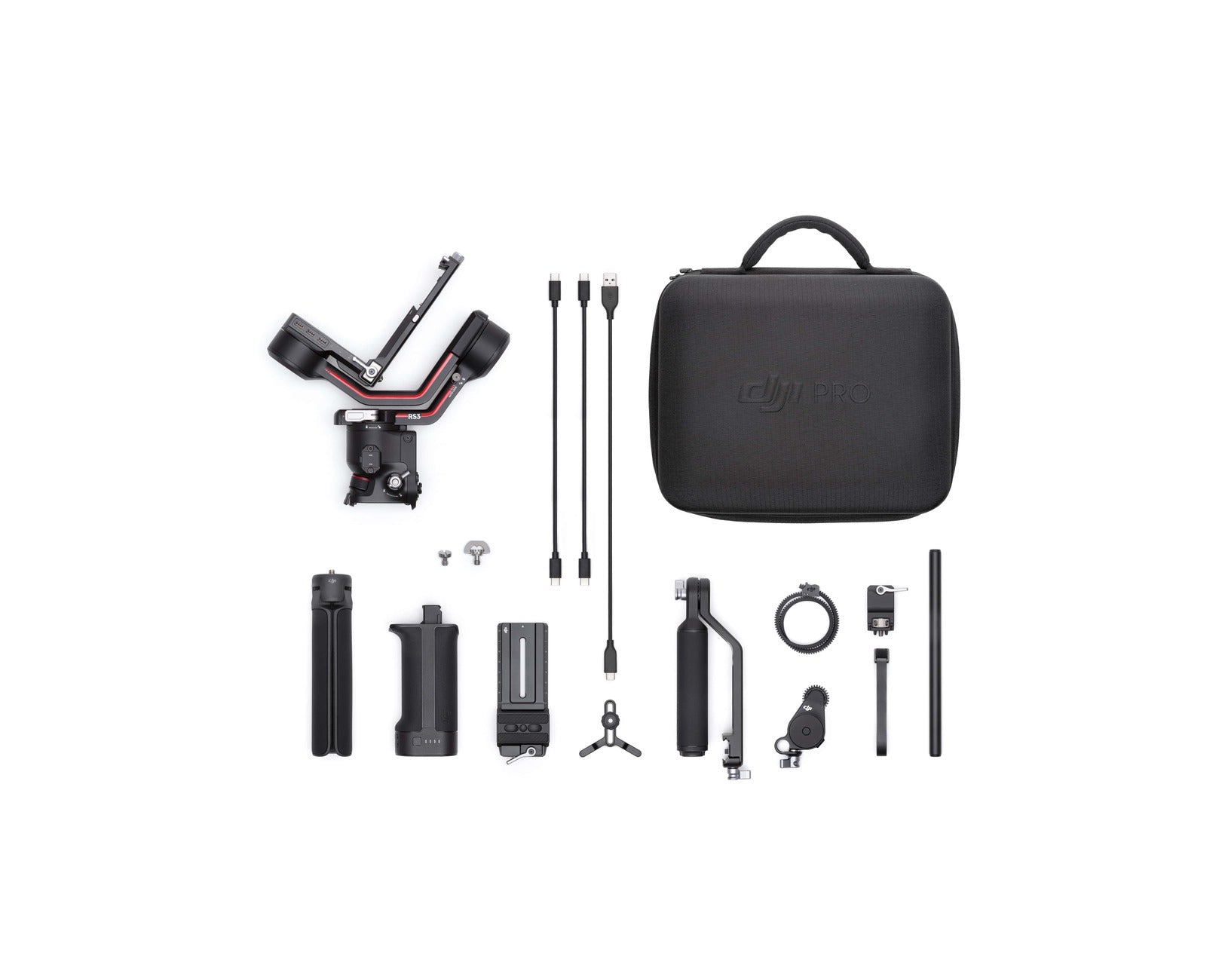 DJI RS 3 Combo - 3-Axis Gimbal Stabilizer for Mirrorless & DSLR Cameras | Professional Video Stabilization for Filmmaking, Vlogging & Content Creation