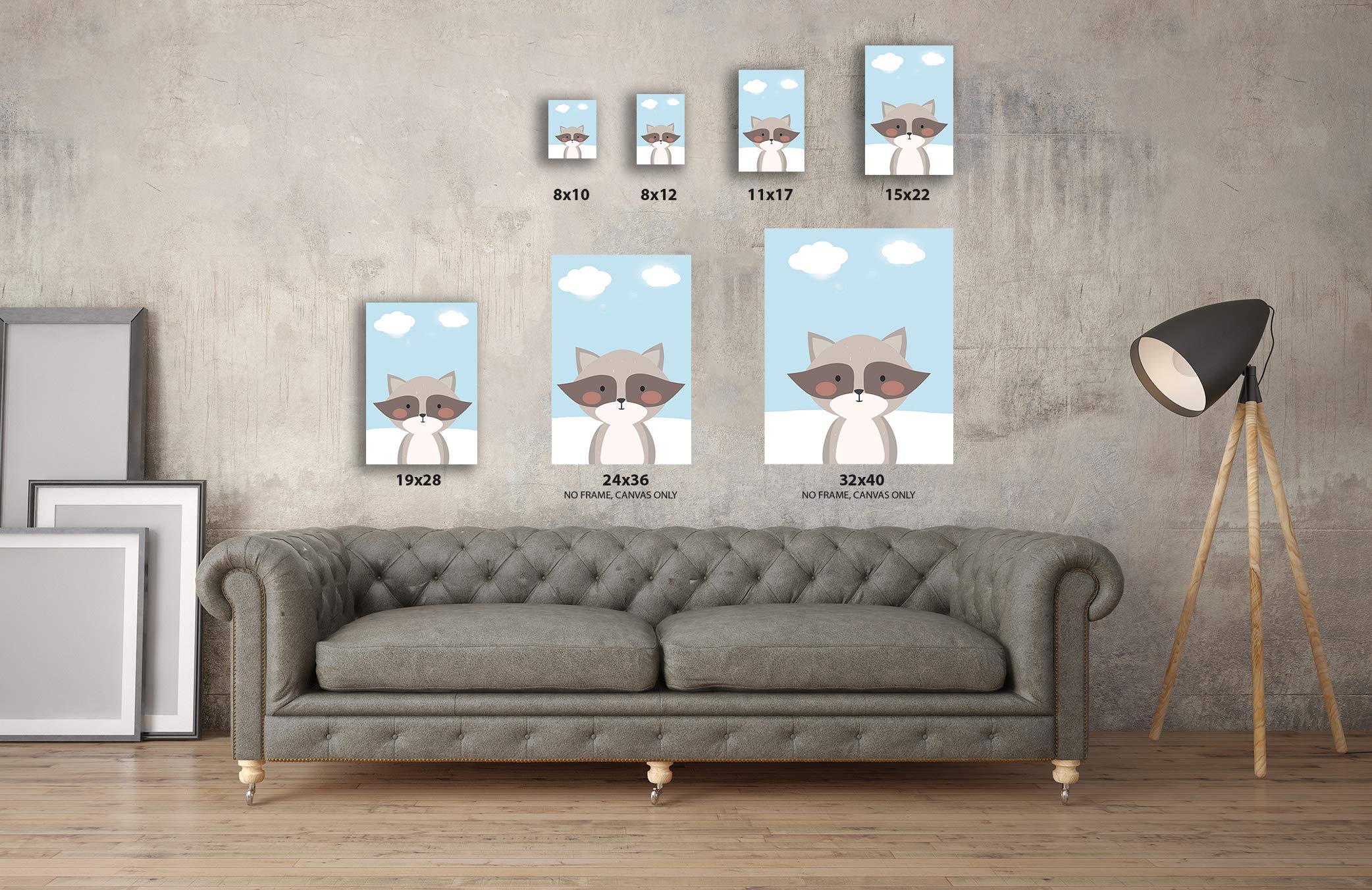 Awkward Styles Raccoon Inspirational Wall Art - 8