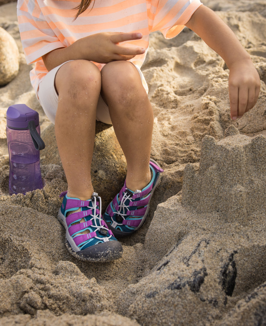 Newport Boundless Sandal for Big Kids - Comfortable Legion Blue/Willowherb Water Shoes | Perfect for Beach, Pool, and Outdoor Adventures