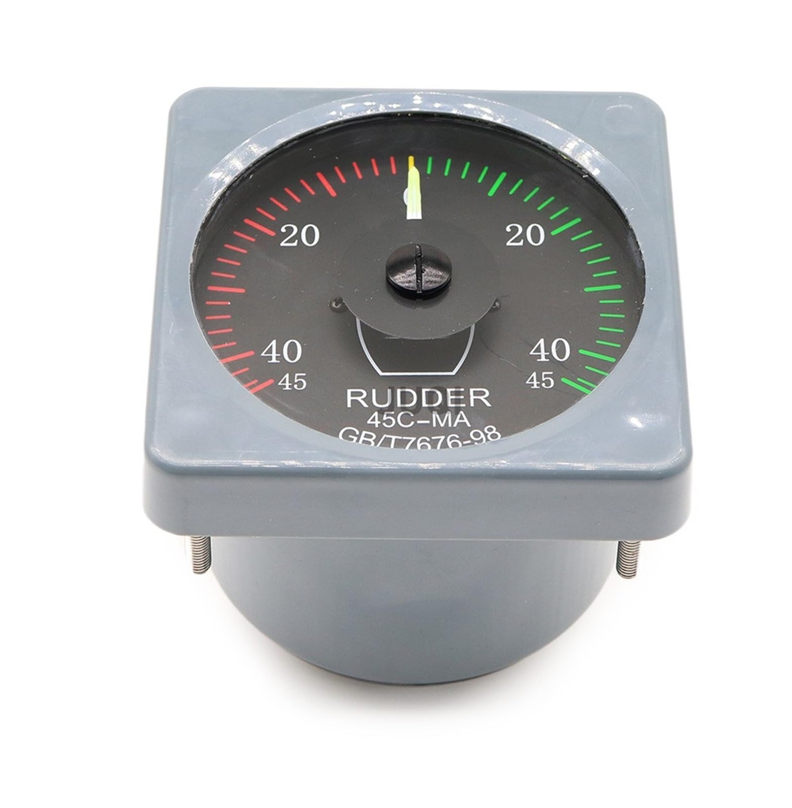45C-MA 45C3 Marine Rudder Angle Generator - 45 Degree Color Panel Pointer Ammeter for Electric Induction Steering Systems (1Pcs) - Perfect for Boat Navigation & Marine Instrumentation