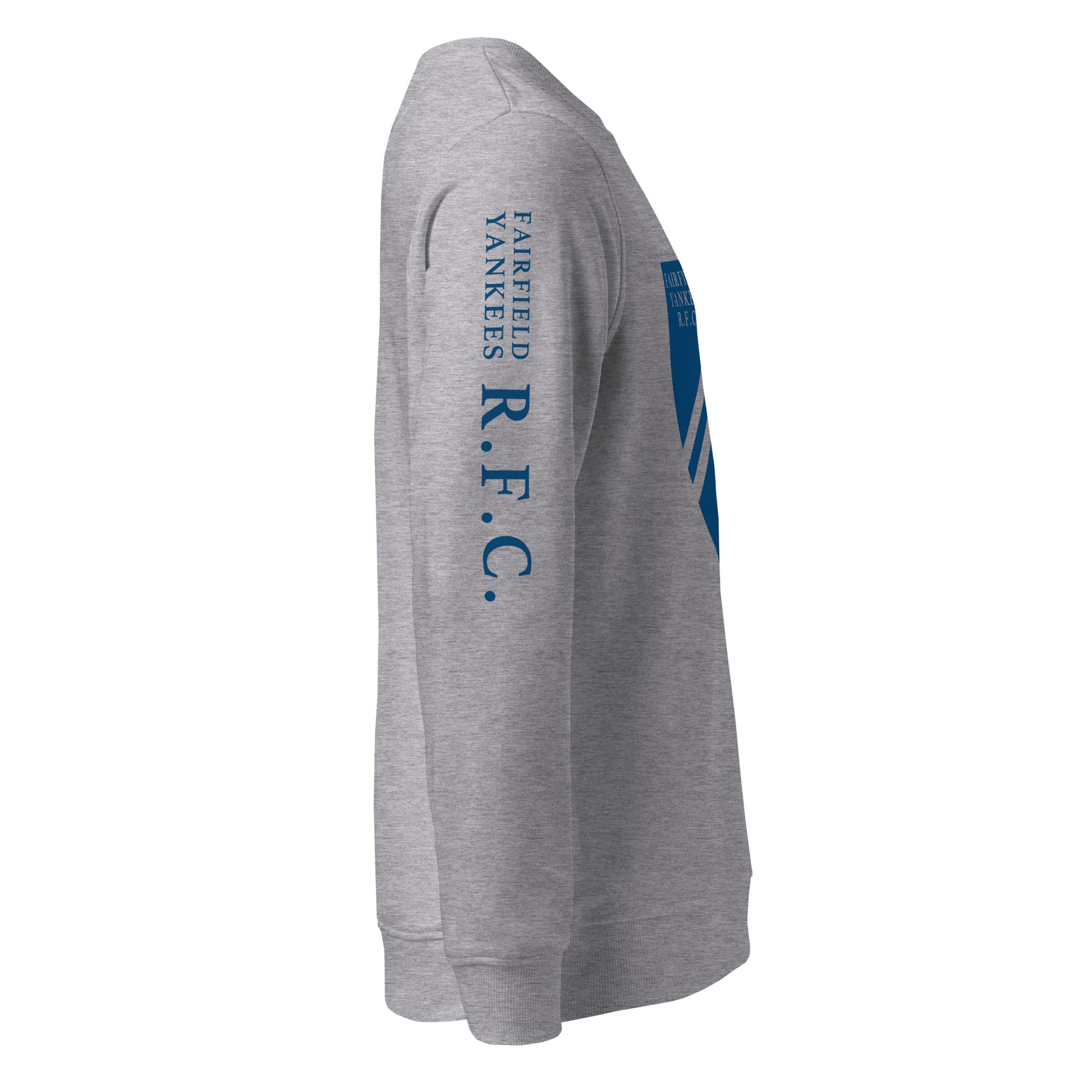 Fairfield Yankees RFC Retro Crewneck Sweatshirt - Vintage Rugby Style Pullover for Men & Women - Perfect for Casual Wear, Game Day & Street Fashion