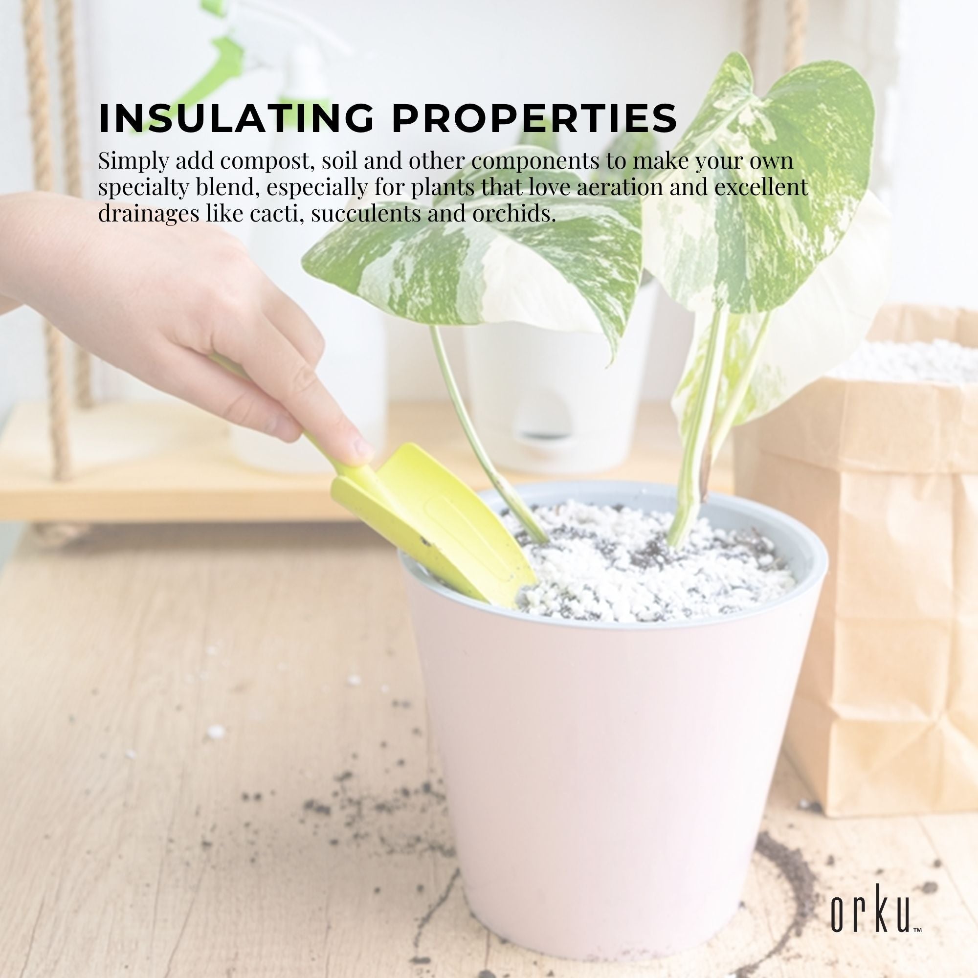 10L Coarse Premium Perlite Soil Amendment - Expanded for Hydroponics, Gardening & Potting Mix - Improves Aeration & Drainage for Healthy Plants (Ideal for Indoor/Outdoor Plants, Seed Starting & Root Cuttings)