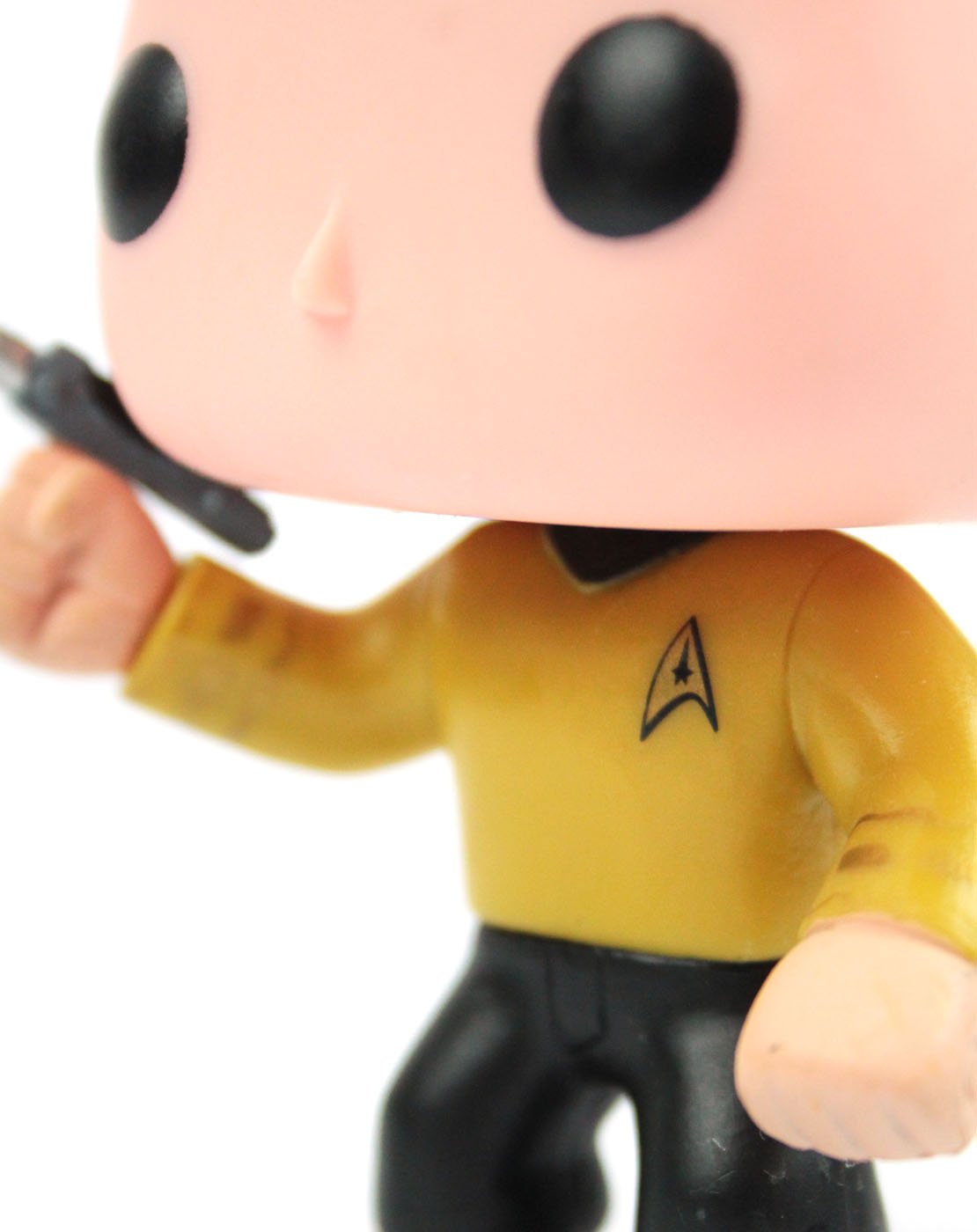Funko POP! Star Trek Captain Kirk Vinyl Action Figure - Collectible Toy for Fans & Gift Idea | Display for Home, Office, or Star Trek Themed Parties