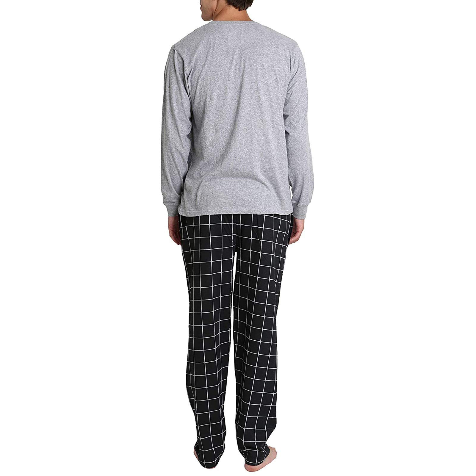 Women's & Men's Long Sleeve Button-Up Tracksuit Set - 2 Piece Matching Pajama Outfit for Summer | Comfortable Sleepwear & Lounge Wear for Couples