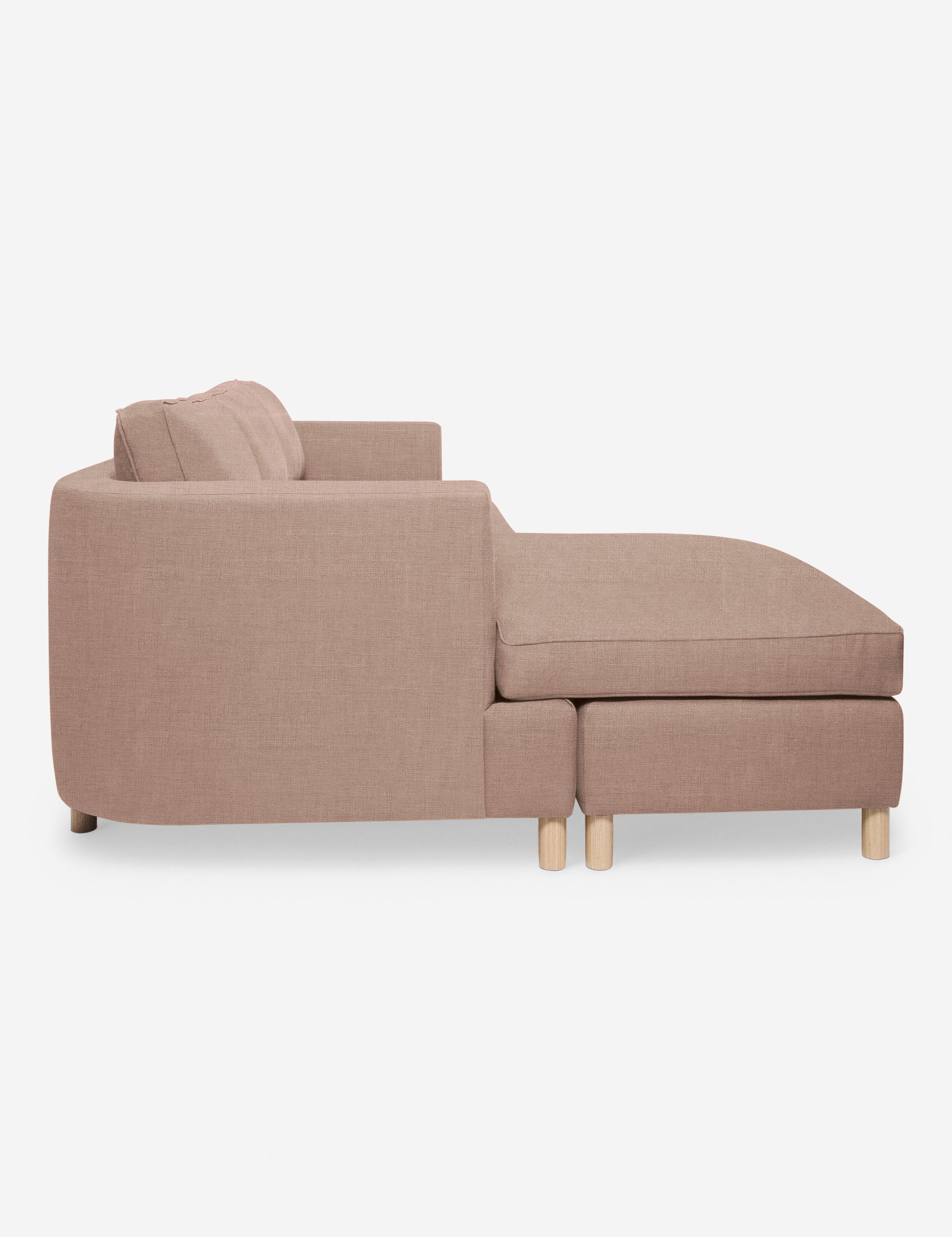 Belton Sectional Sofa by Ginny Macdonald - Modern L-Shaped Couch for Living Room, Family Room & Lounge | Comfortable Fabric Upholstery
