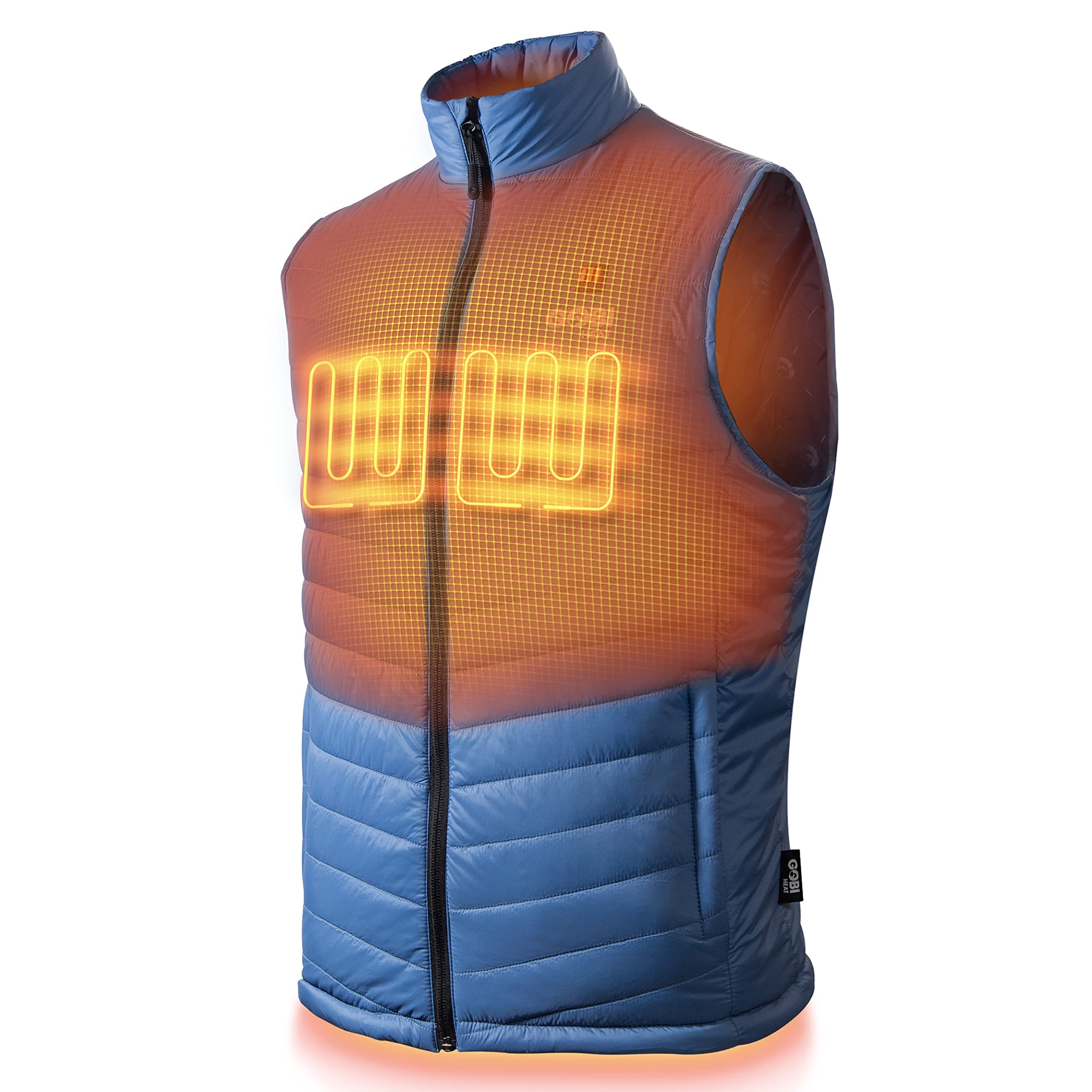 Dune Men's Heated Vest with Battery & Charger - 10 Hours Heating, Machine Washable - Perfect for Winter Outdoor Activities, Hunting, and Camping