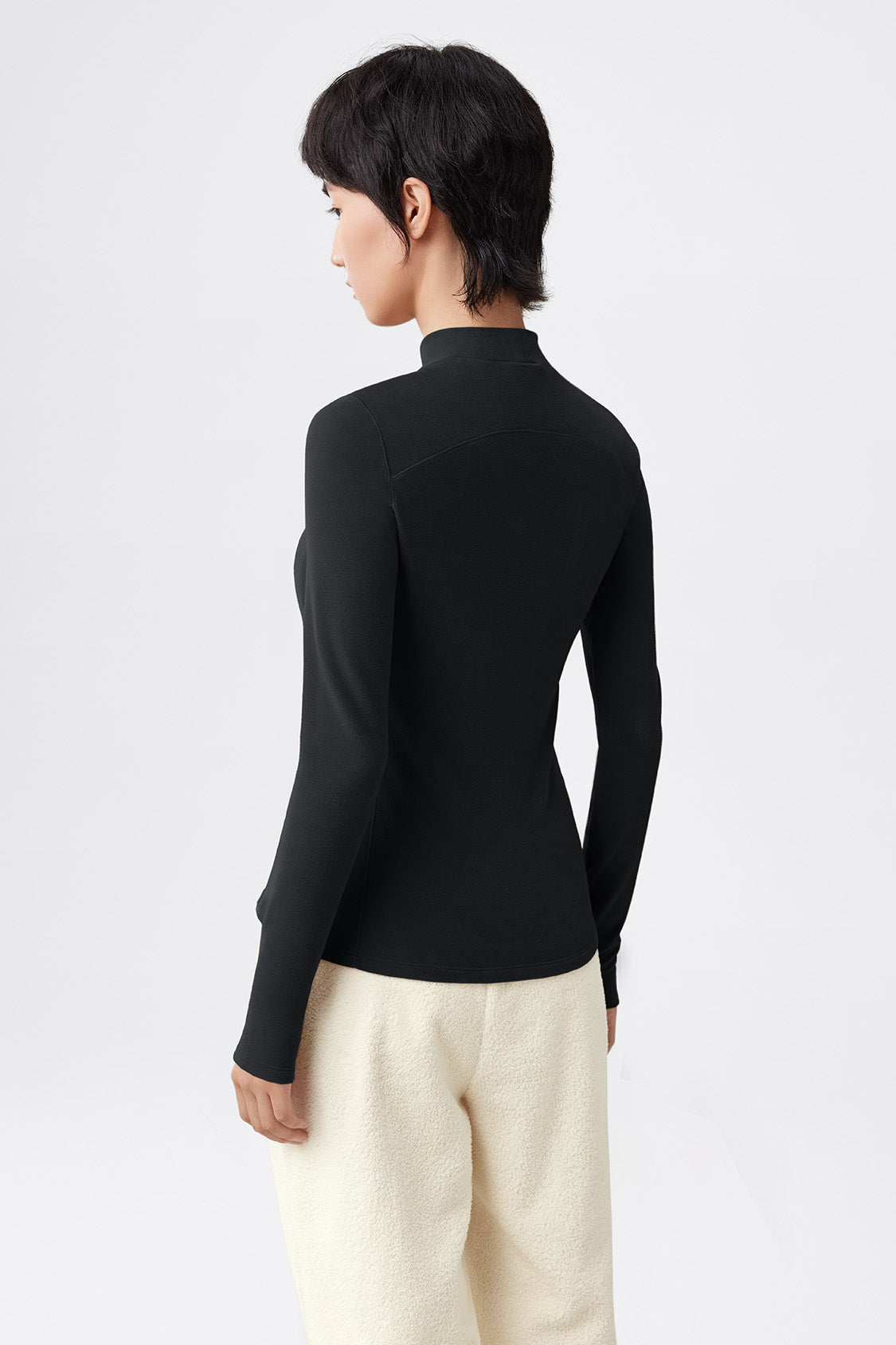 ThermaFlex Women's Slim Fit High Warmth Turtleneck Top - Winter Thermal Base Layer for Outdoor Activities & Cold Weather Fashion
