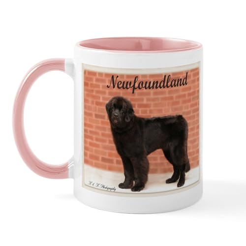 White/Pink Inside - Newfoundland Standing Mug