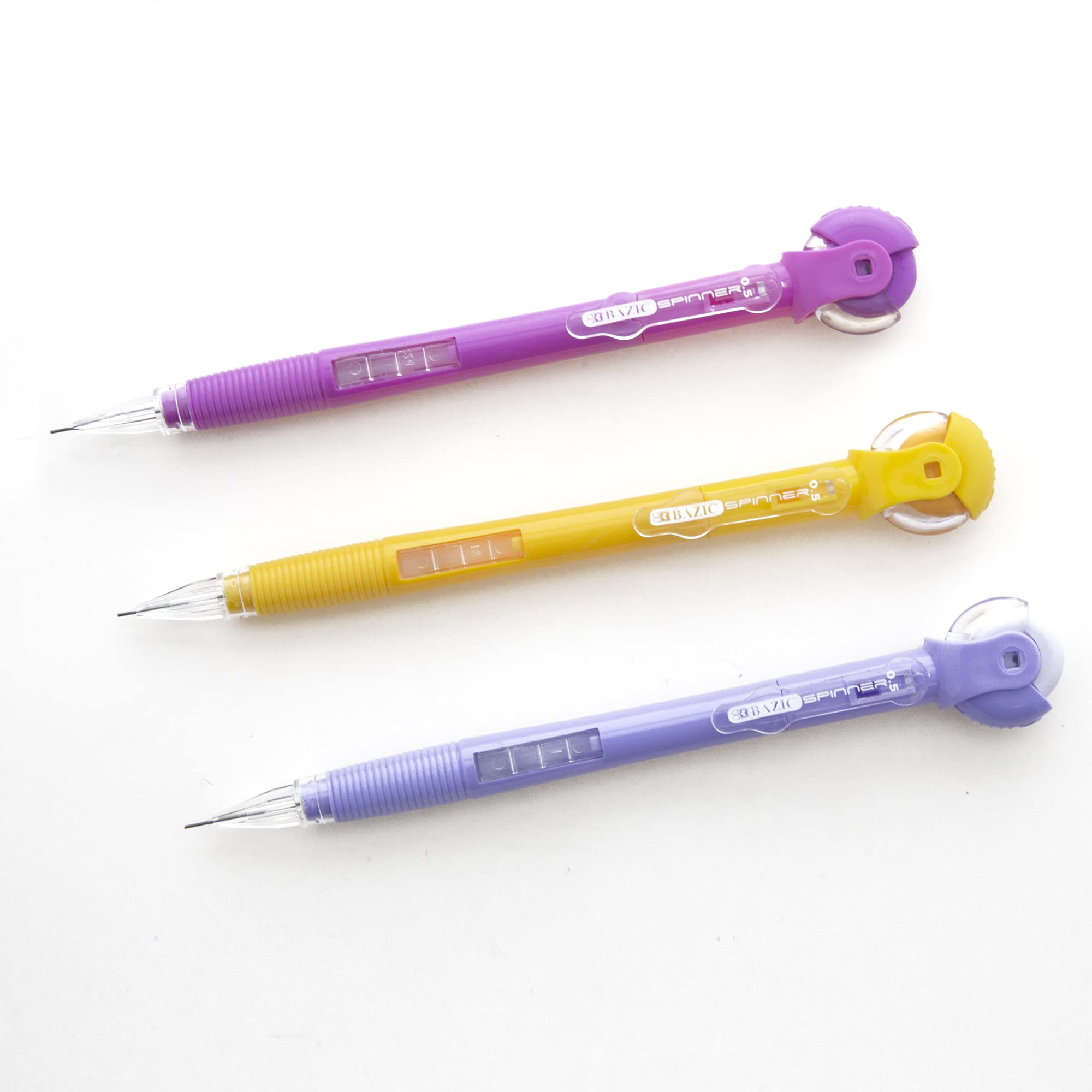BAZIC 0.5mm Mechanical Pencil for Drawing & Sketching - 3 Pack