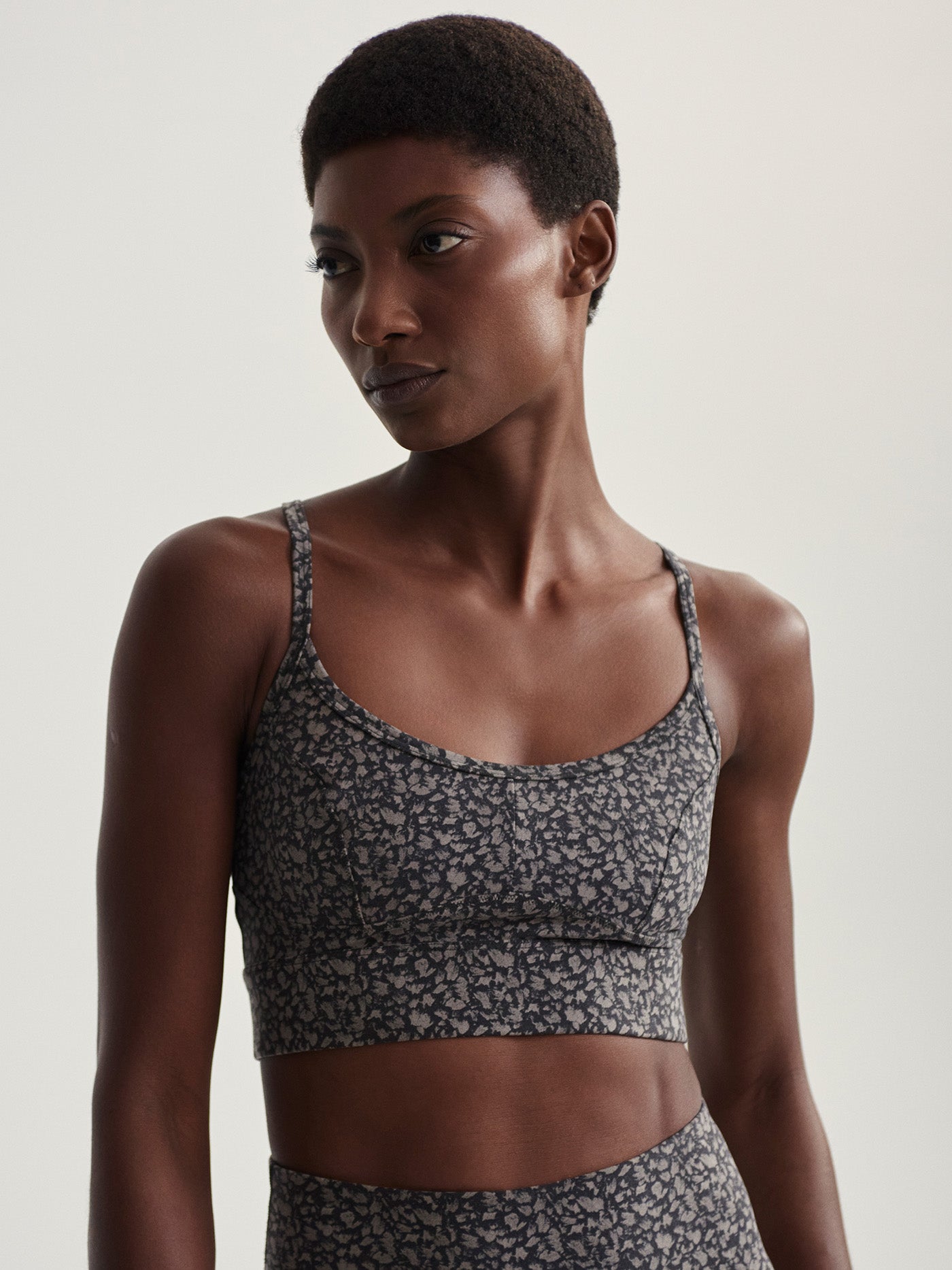 Varley Move Irena Bra - Twilight Feather | High-Performance Sports Bra for Women | Perfect for Yoga, Running & Gym Workouts