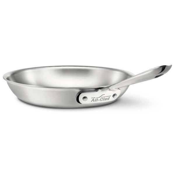 All-Clad D5 Brushed Stainless Steel 12-Inch Fry Pan - Professional Cookware for Searing, Sautéing & Frying - Perfect for Home Chefs & Commercial Kitchens