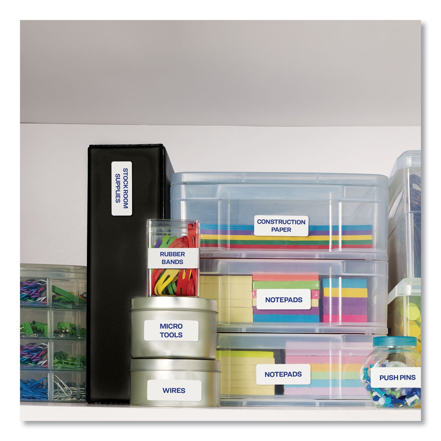 Avery® Easy Peel White Address Labels with Sure Feed Technology for Laser Printers, 1