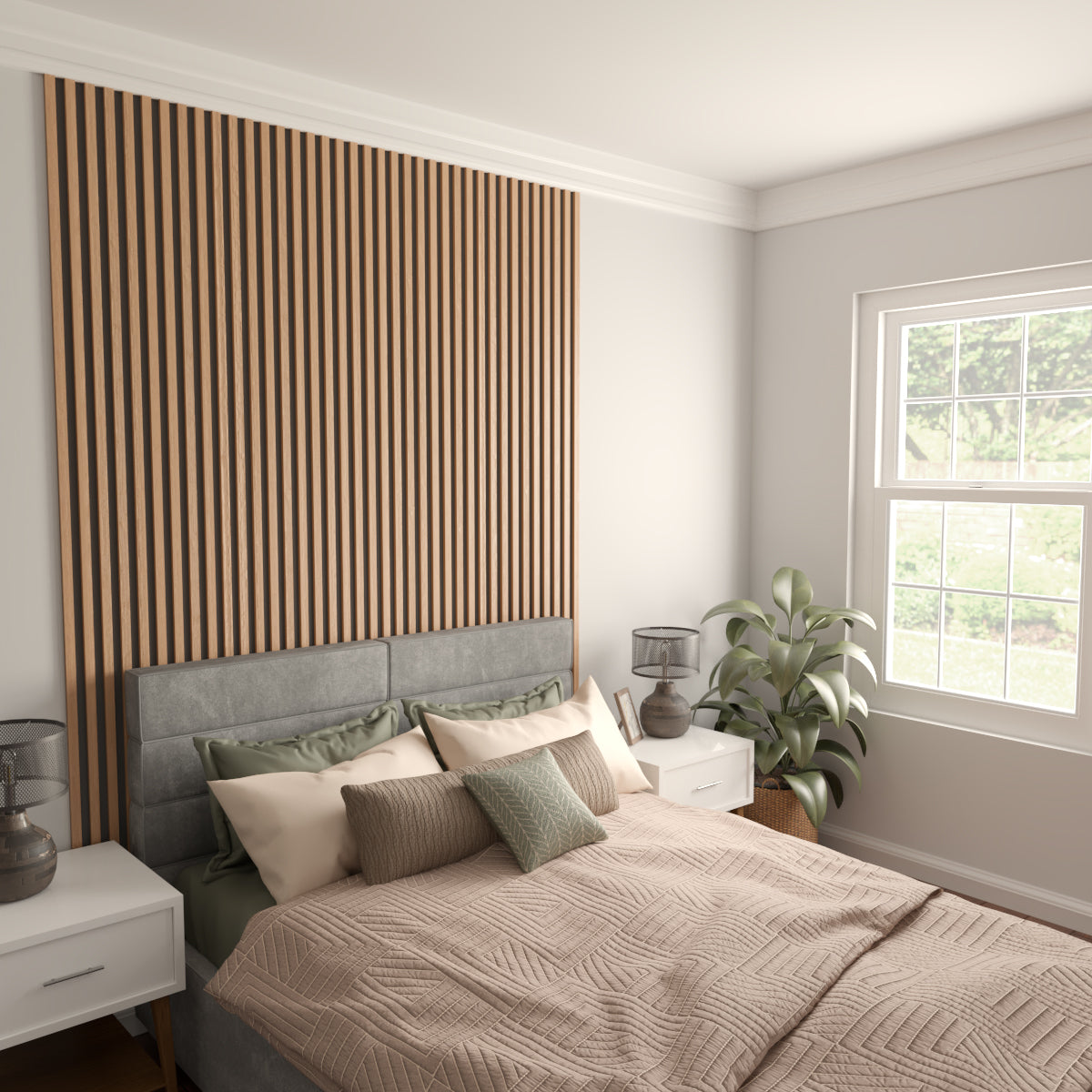 Premium Stain-Grade Hardwood Slats - Traditional Solid Wood Slats for DIY Furniture, Bed Frames & Home Decor Projects - Perfect for Rustic, Farmhouse & Modern Interior Design Styles