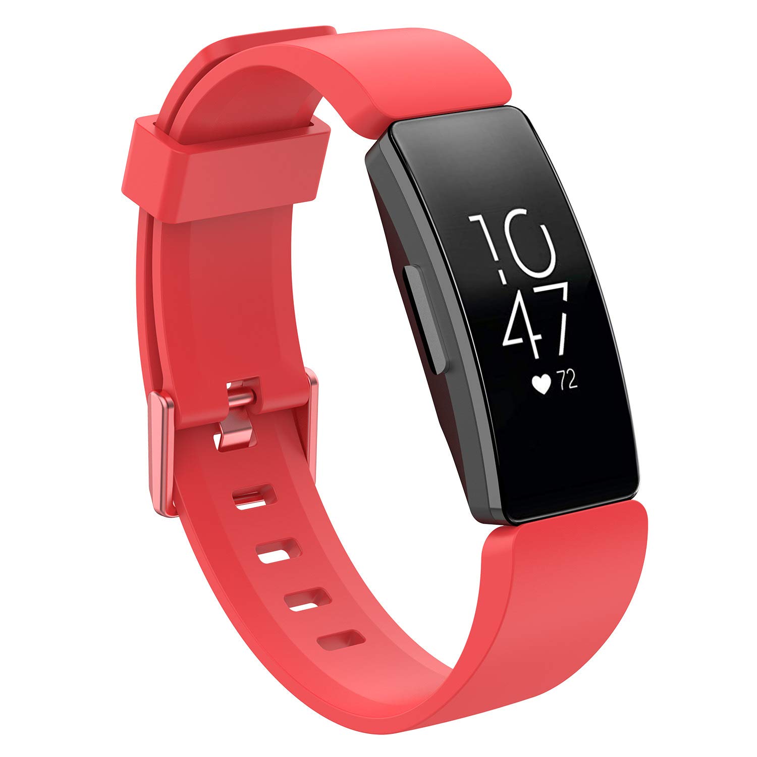 Fitbit Inspire HR Bands - Silicone Sport Strap Replacement for Workouts & Daily Use