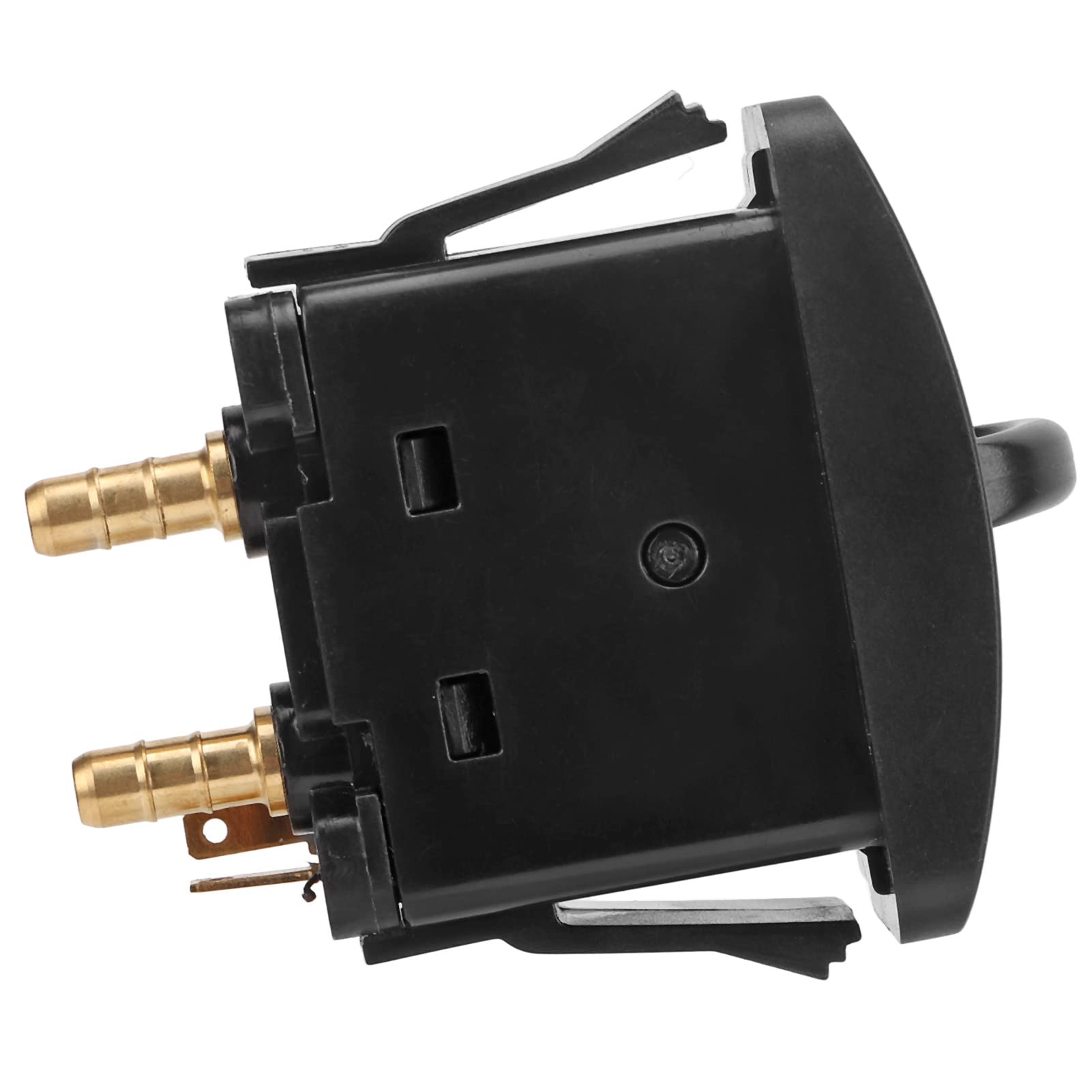 Universal Electric Manual Push Type Poppet Valve Switch for Air Spring Activation - Ideal for Industrial Machinery, Automotive Repair, and Pneumatic Systems