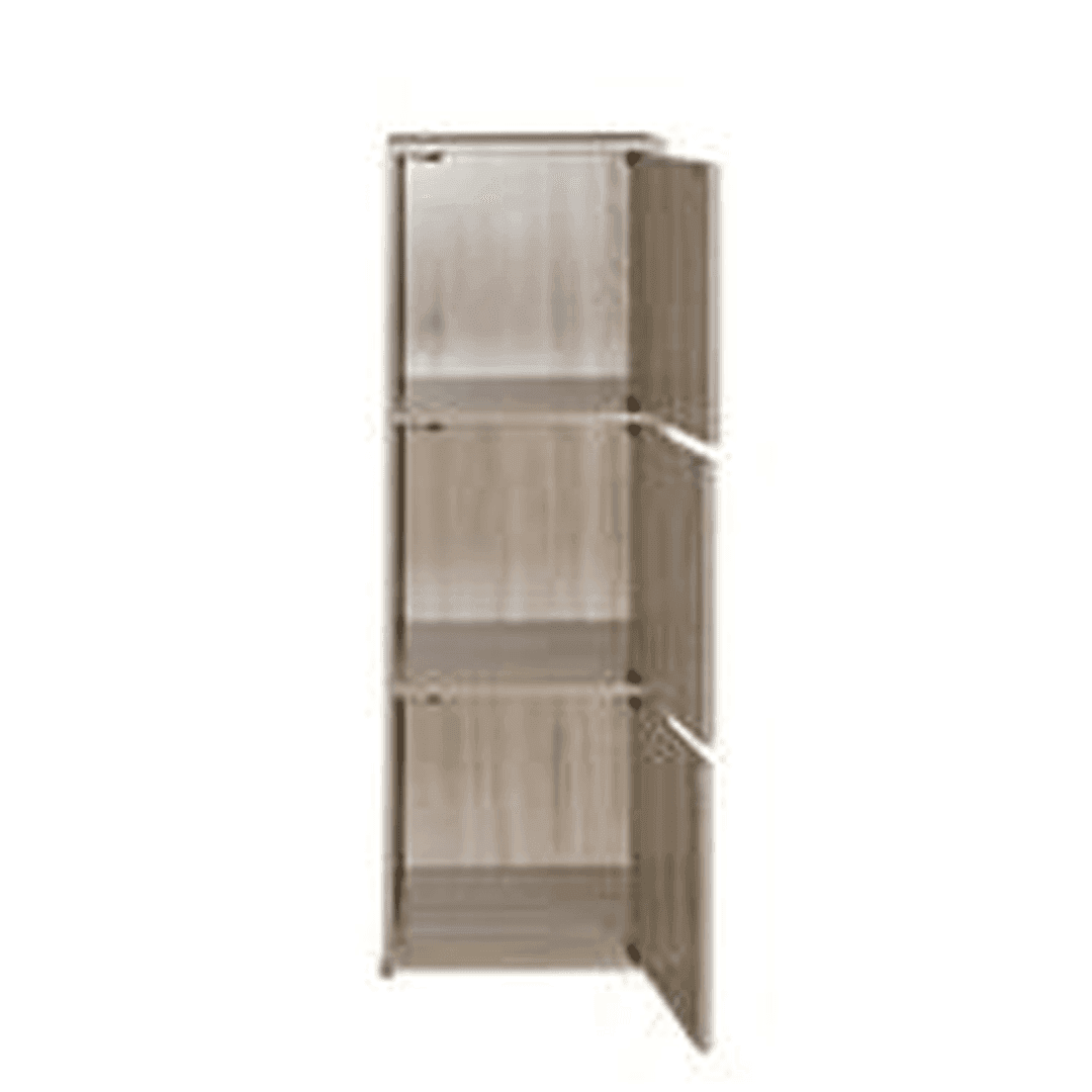 Koen 3-Tier Storage Cabinet - Organize Home, Office & Closet - Durable & Stylish Shelf for Books, Toys & Supplies