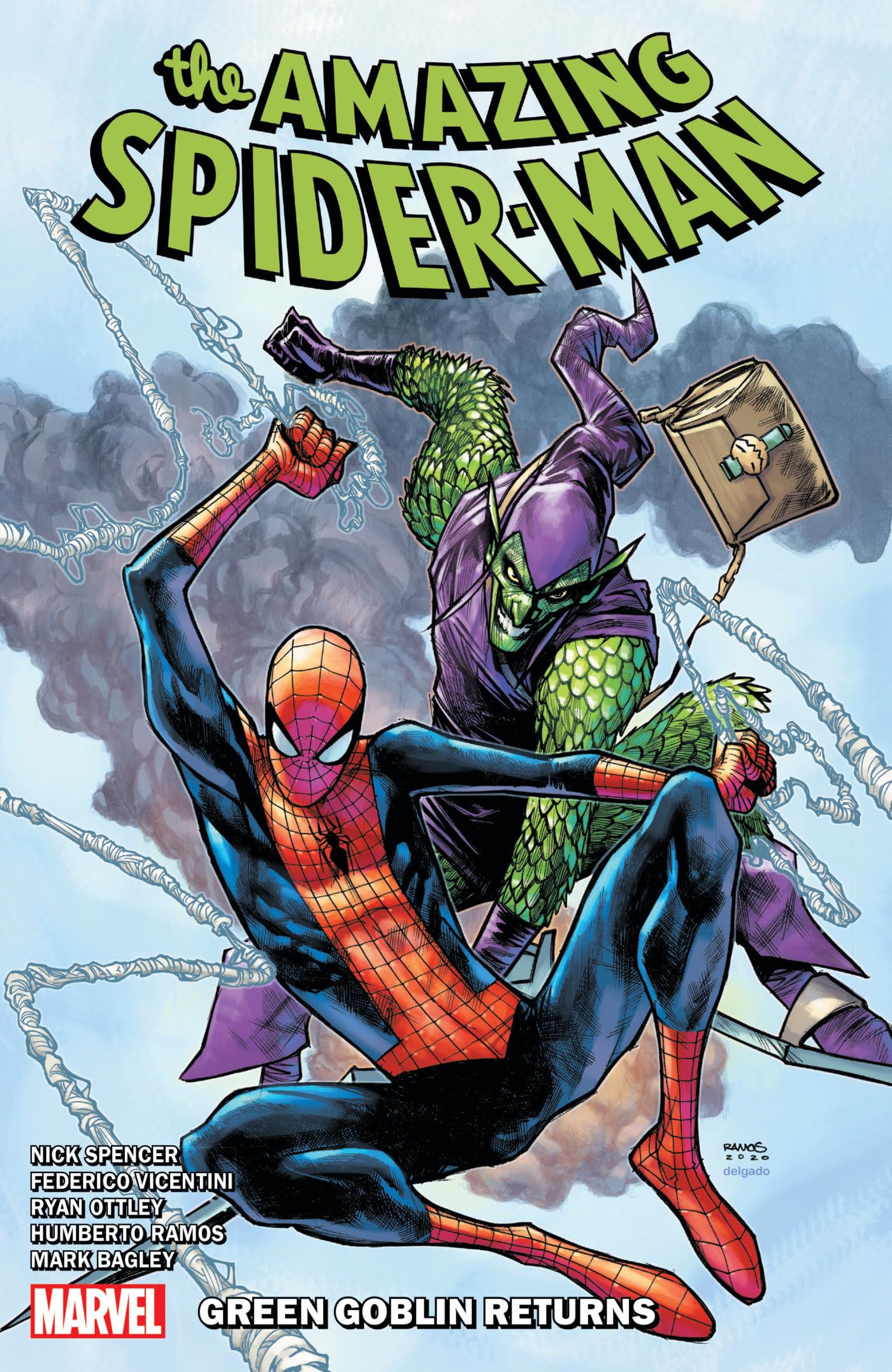 The Amazing Spider-Man Vol. 10: Green Goblin Returns by Nick Spencer | Marvel Comics Graphic Novel | Superhero Action, Villain Showdown | Perfect for Comic Collectors & Marvel Fans