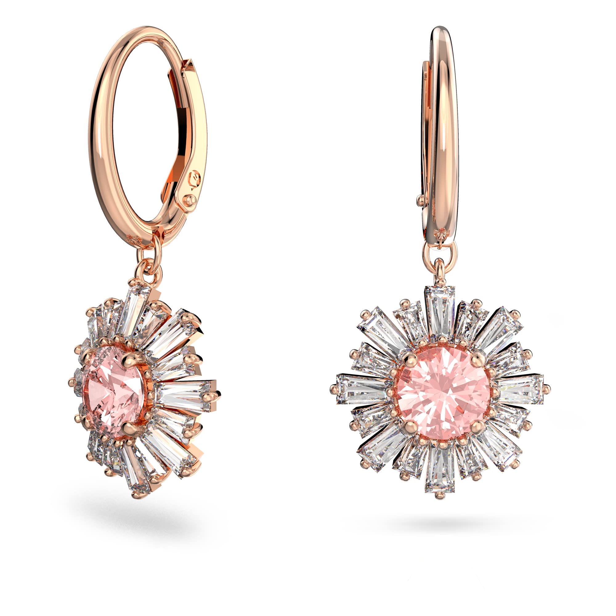 Swarovski Pink Crystal Jewelry - Rose Gold for Women