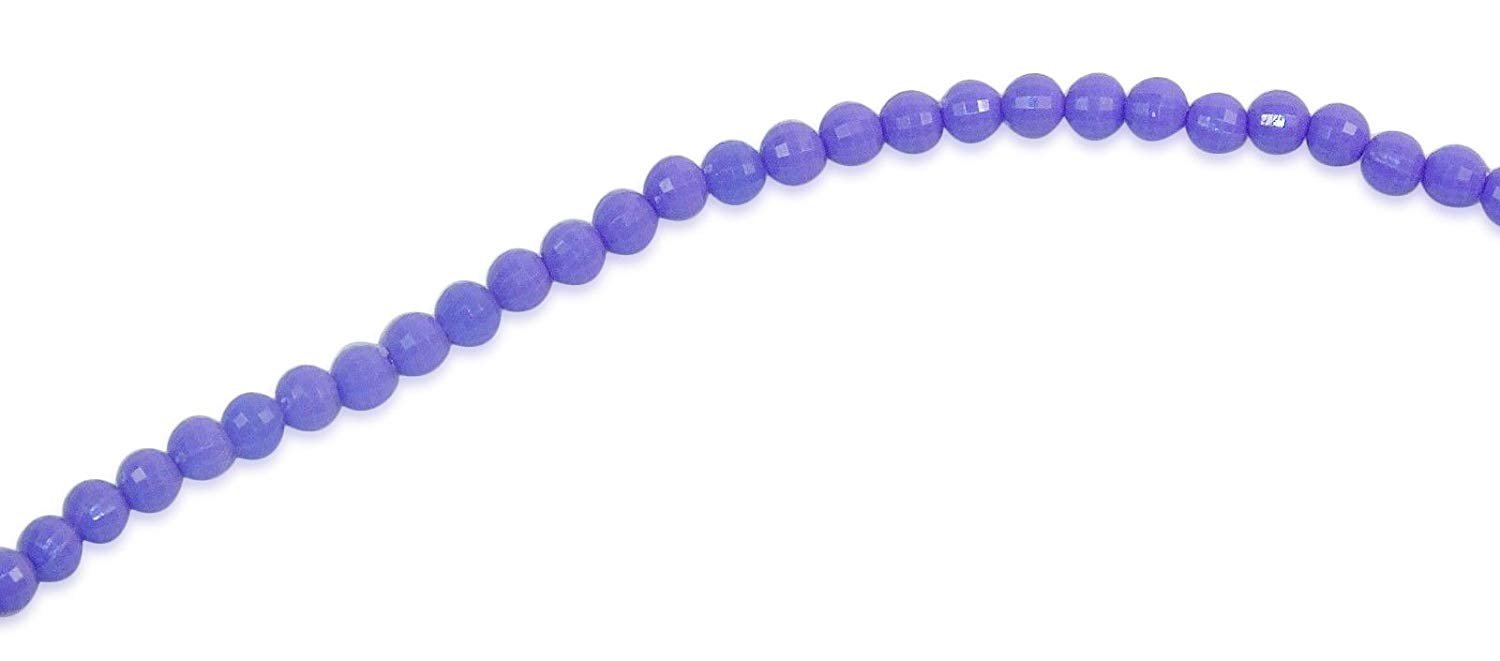 Trendy Layered Beaded Chain Necklace for Women - Elegant Bling Jewelry in Lavender - Perfect for Parties, Weddings & Everyday Wear