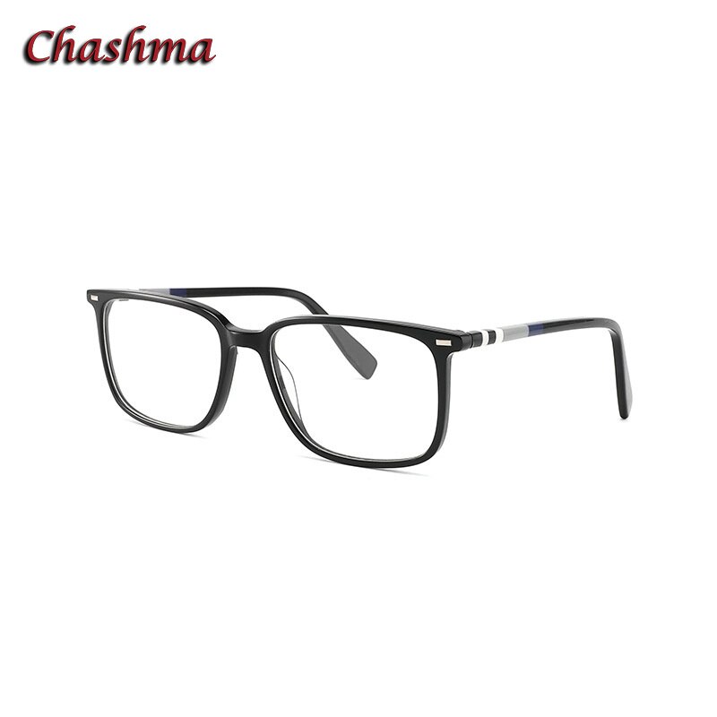 Unisex Square Full Rim Acetate Eyeglasses 9021 - Lightweight & Durable Frame for Men & Women - Perfect for Reading, Work, and Fashion Accessories
