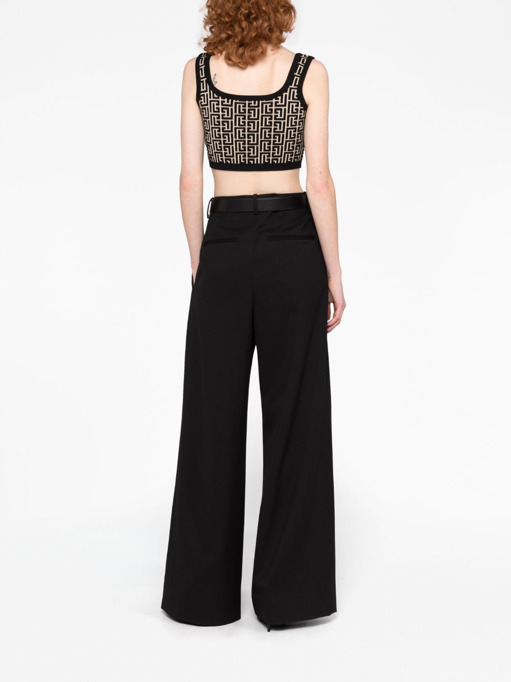 Balmain Black Women's Tops - Elegant & Stylish Blouse for Party, Dinner & Night Out