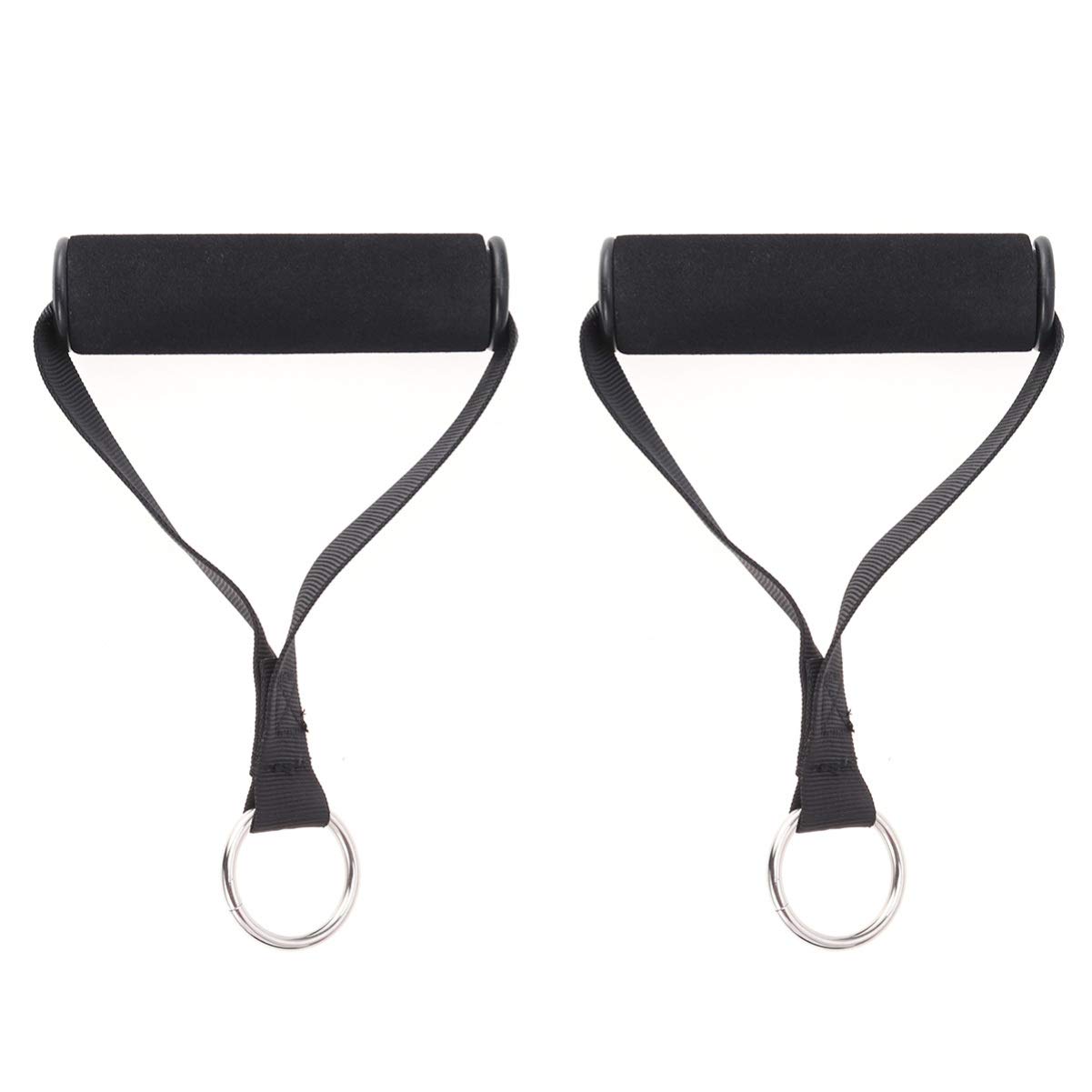 Garneck Ankle Strap Cuffs for Resistance Bands - Heavy Duty Ankle Straps for Cable Machines, Weightlifting, Gym Workouts, Physical Therapy, Yoga & Pilates - Perfect for Home Gym, CrossFit Training and Rehabilitation Exercises