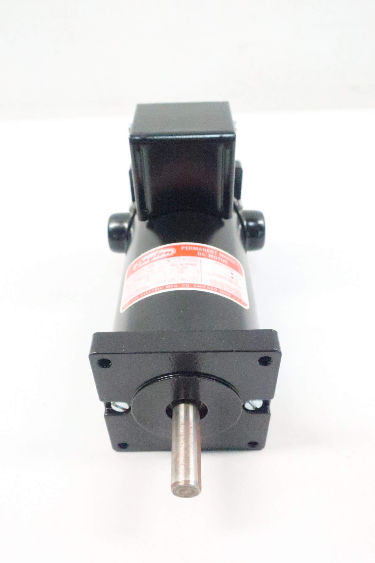 DAYTON 4Z143 Permanent Magnet DC Motor 1/7HP 1/4HP 1750/3500RPM 12V/24V DC - High Performance Industrial Motor for Conveyors, Pumps & HVAC Systems