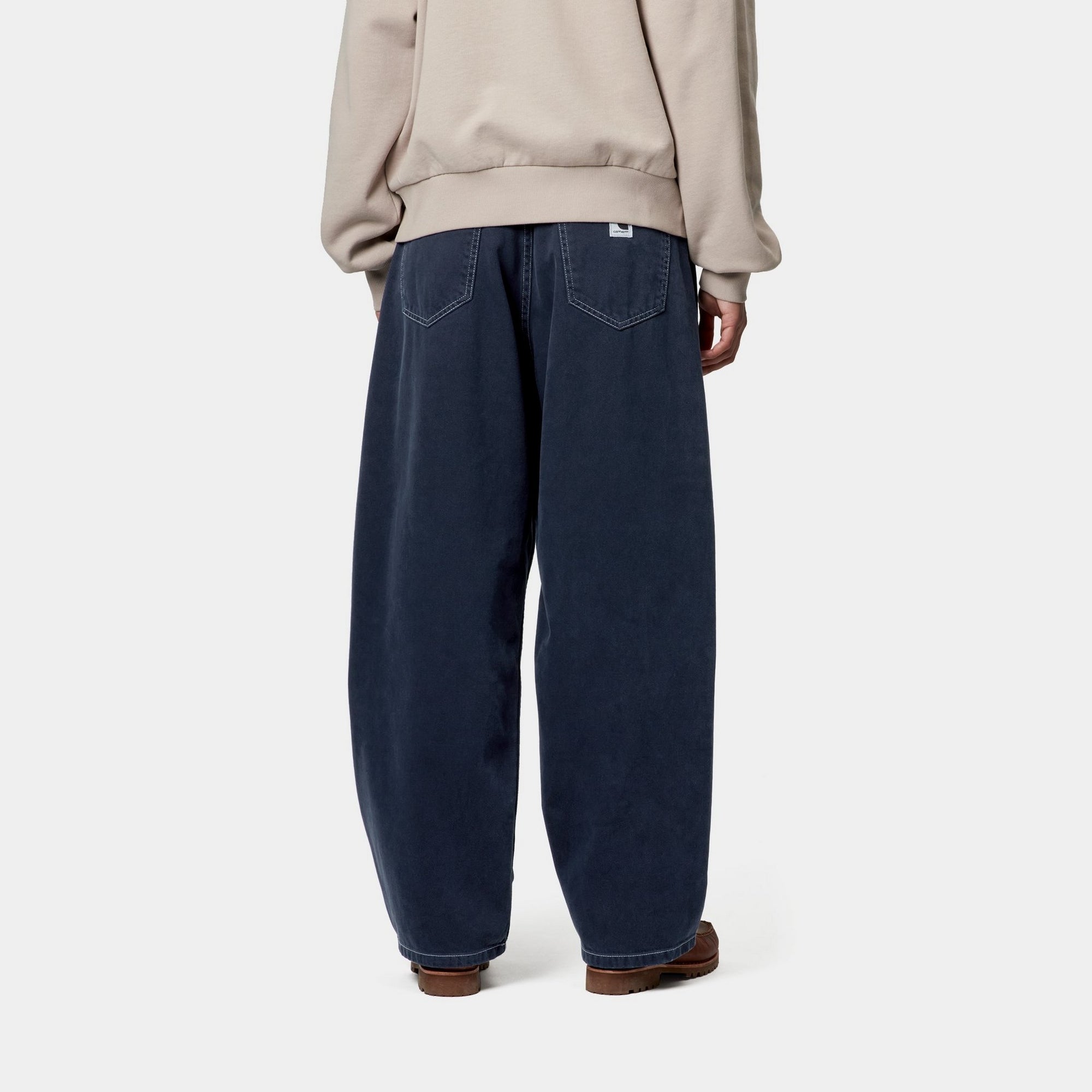 Women's Brandon Twill Pants in Ink (Stone Dyed) - Comfortable & Stylish Casual Trousers for Work, Travel & Everyday Wear
