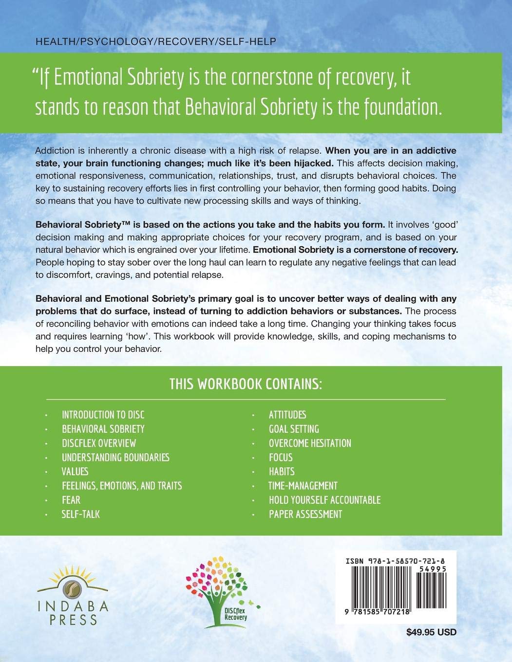 DISCflex Recovery - A Personal Growth & Self-Discovery Book for Mental Wellness, Emotional Healing & Life Transformation | Perfect for Therapy, Journaling & Self-Reflection