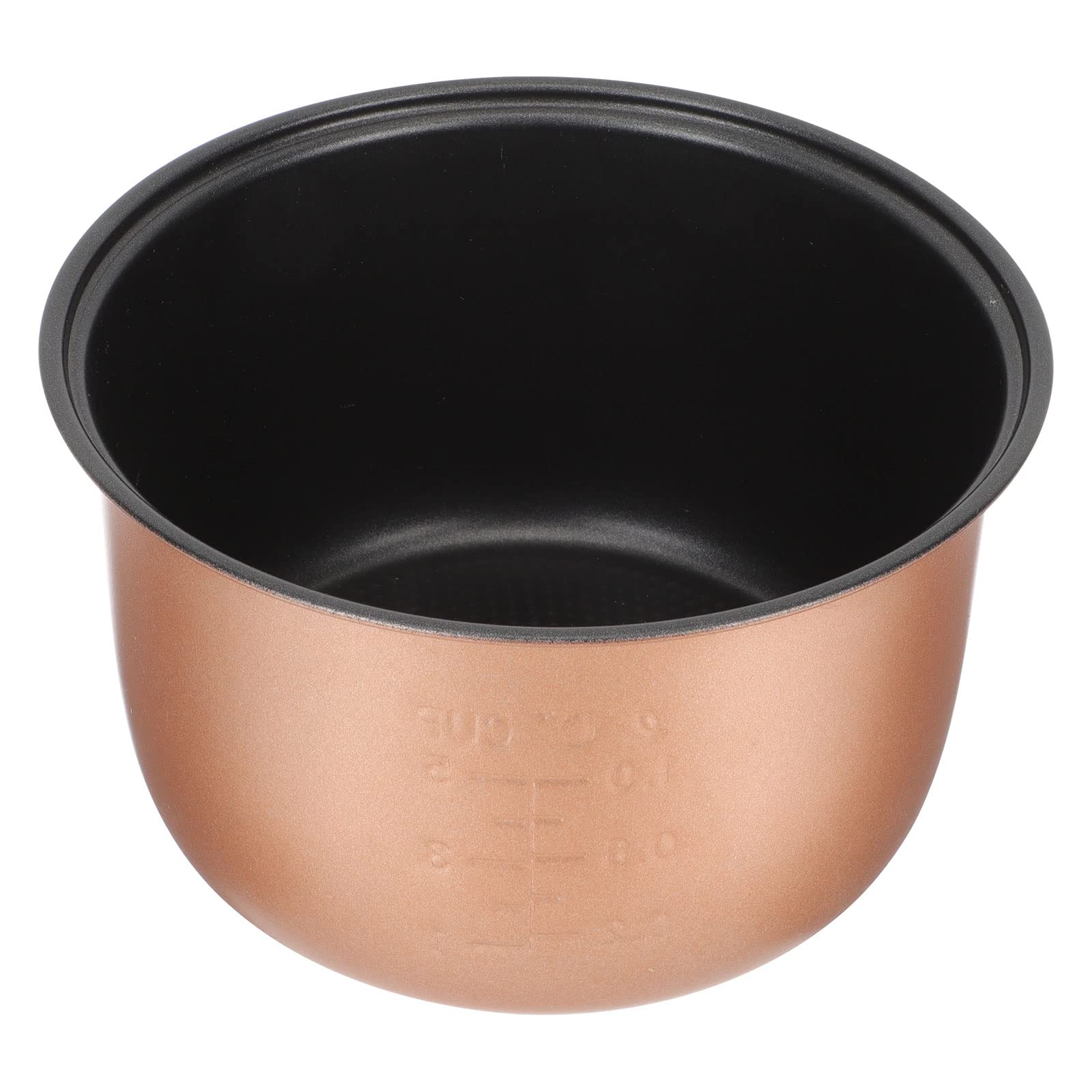 BestonZON 2L Universal Rice Cooker Inner Pot Replacement - Non-Stick Cooking Pot Liner for Electric Rice Cookers - Perfect for Sticky Rice, White Rice & Meal Prep (Home & Office Use)