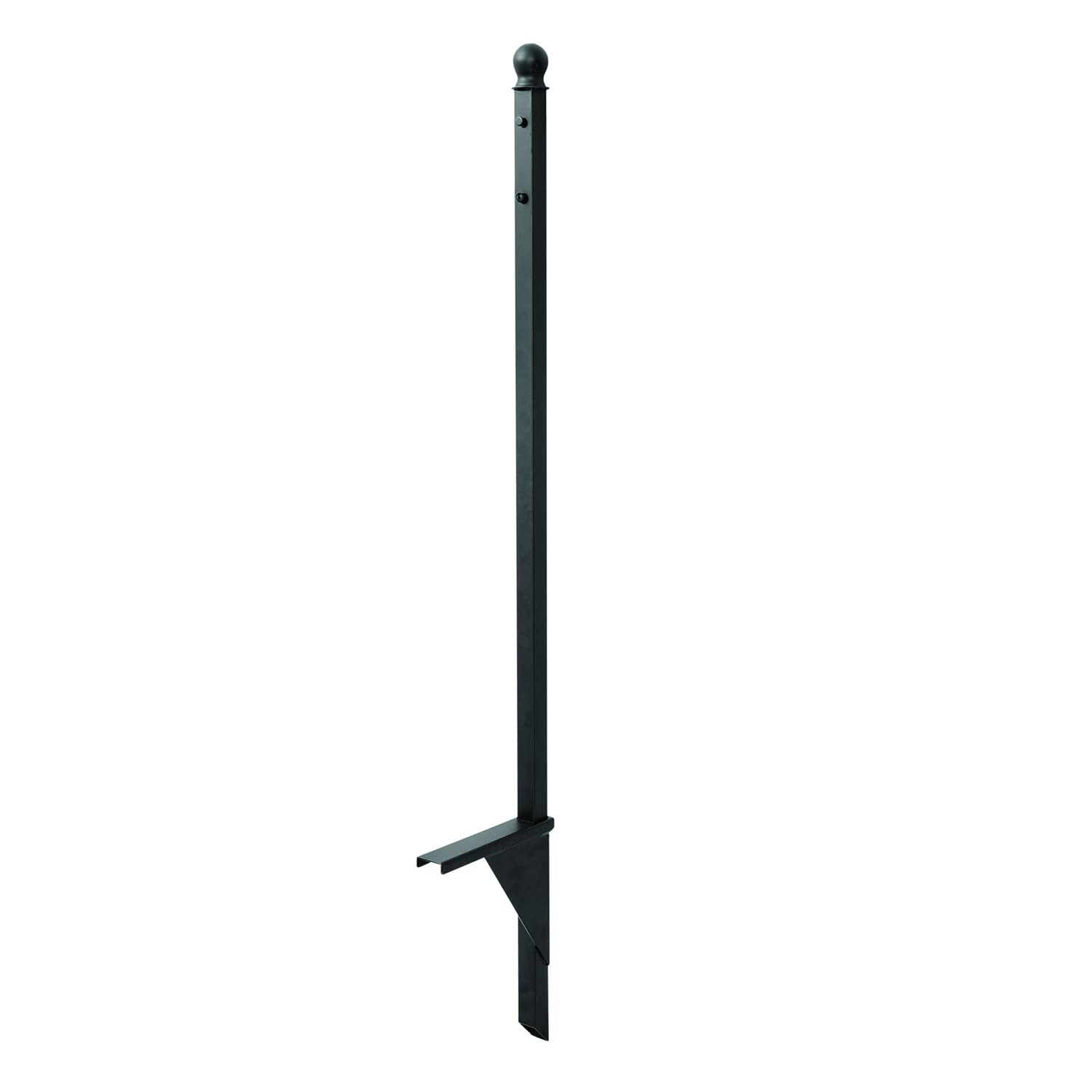 Liberty Garden Hose Hanger Post - Black for Outdoor Watering