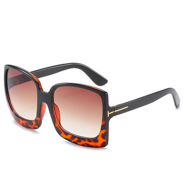 Higodoy Mode Oversized Sunglasses for Women - UV Protection Fashion Shades - Perfect for Beach, Driving & Outdoor Activities