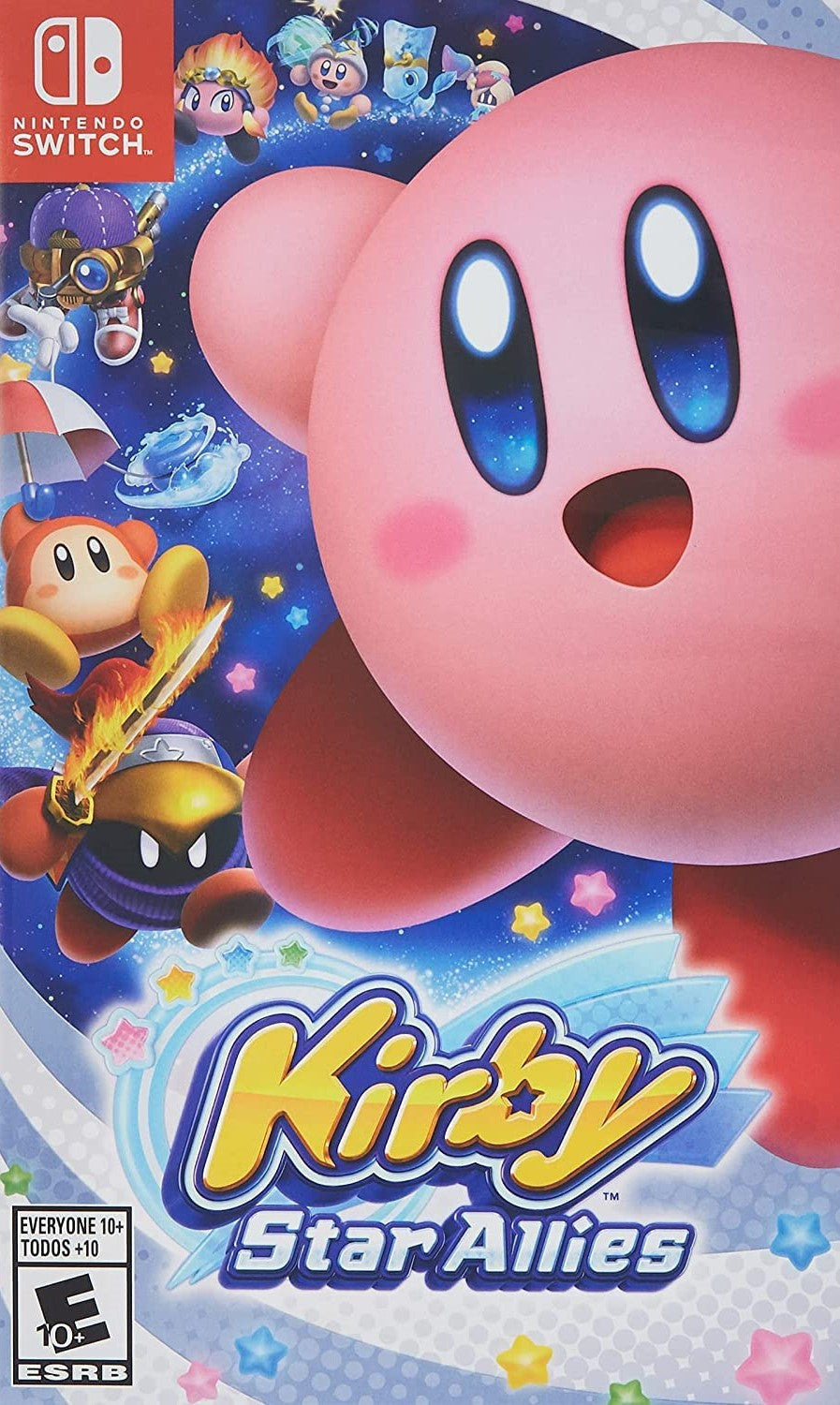 Kirby Star Allies - Nintendo Switch Game | Fun Multiplayer Adventure for Kids & Adults | Perfect for Family Game Nights & Party Play