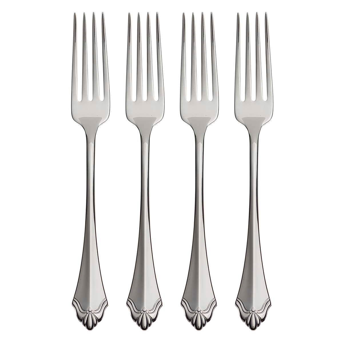 Premium Kenwood Stainless Steel Dinner Forks Set of 4 - Elegant Flatware for Fine Dining, Dinner Parties & Everyday Use