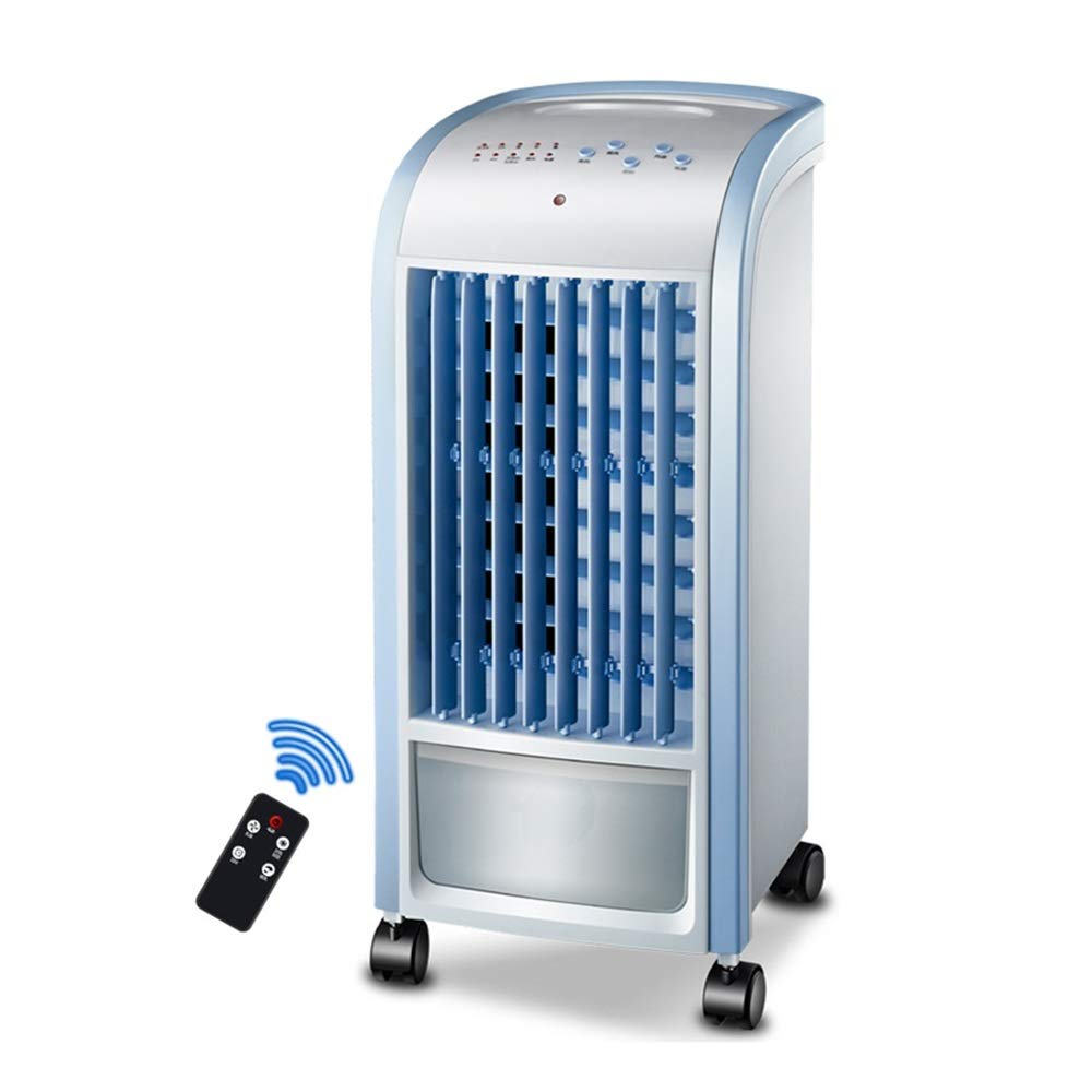 Portable Air Conditioner Fan with Remote Control - 3 Speed Settings, 60W Cooling Power, Low Noise, Timer Function - Perfect for Bedroom, Office, and Outdoor Use
