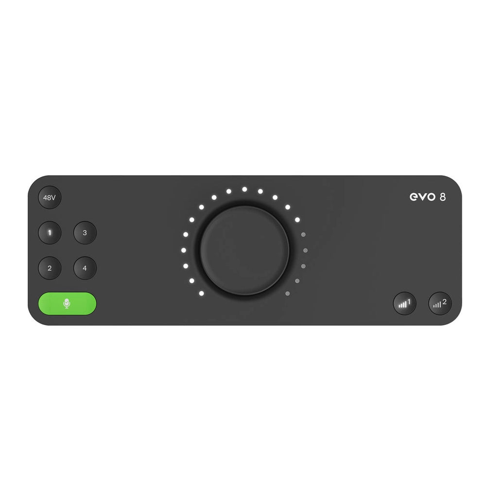 Audient EVO 8 Desktop 4x4 USB Audio Interface - Professional Recording Studio Equipment for Music Production & Podcasting